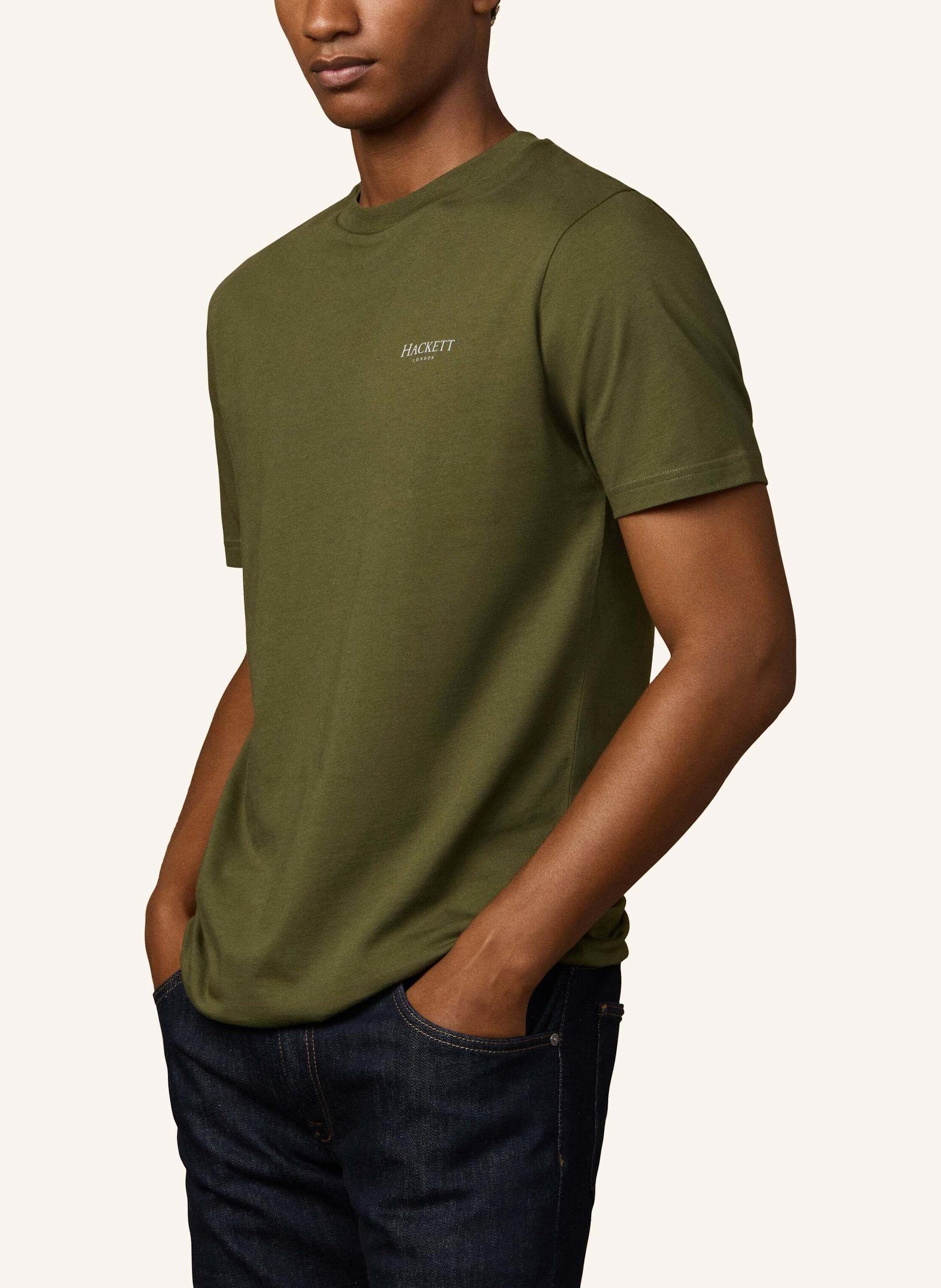 Thumbnail - Hackett London T-Shirt Heritage Ess Small Lgo gruen