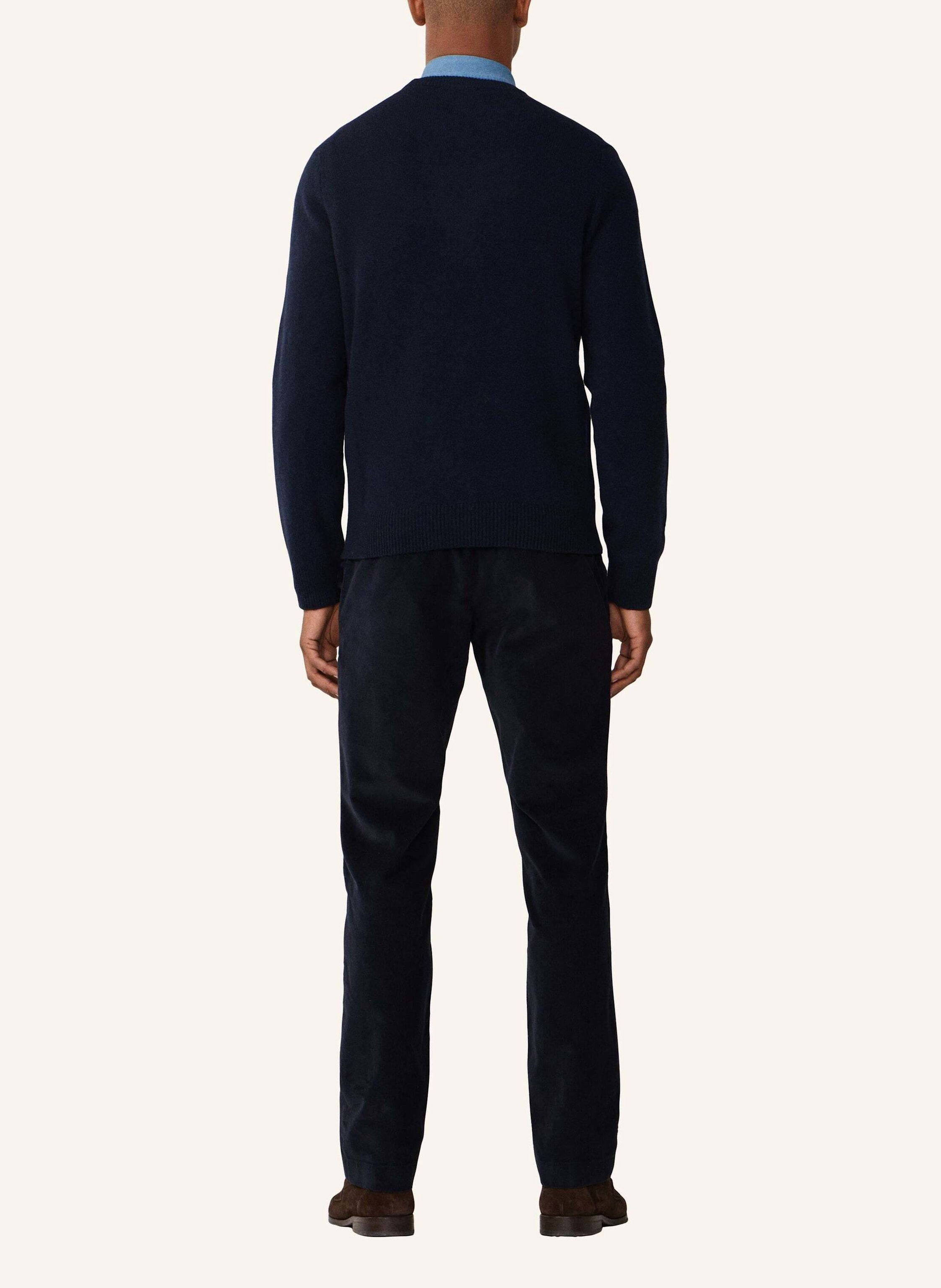 Thumbnail - Hackett London Pullover Lambswool Crew blau