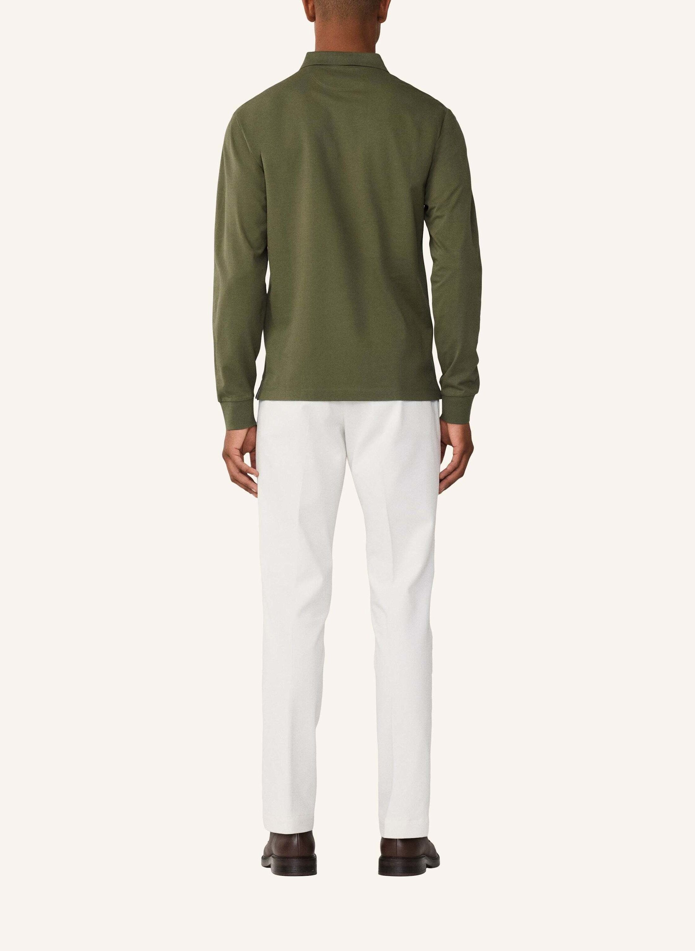 Thumbnail - Hackett London Poloshirt Fashioned Collar Ls gruen