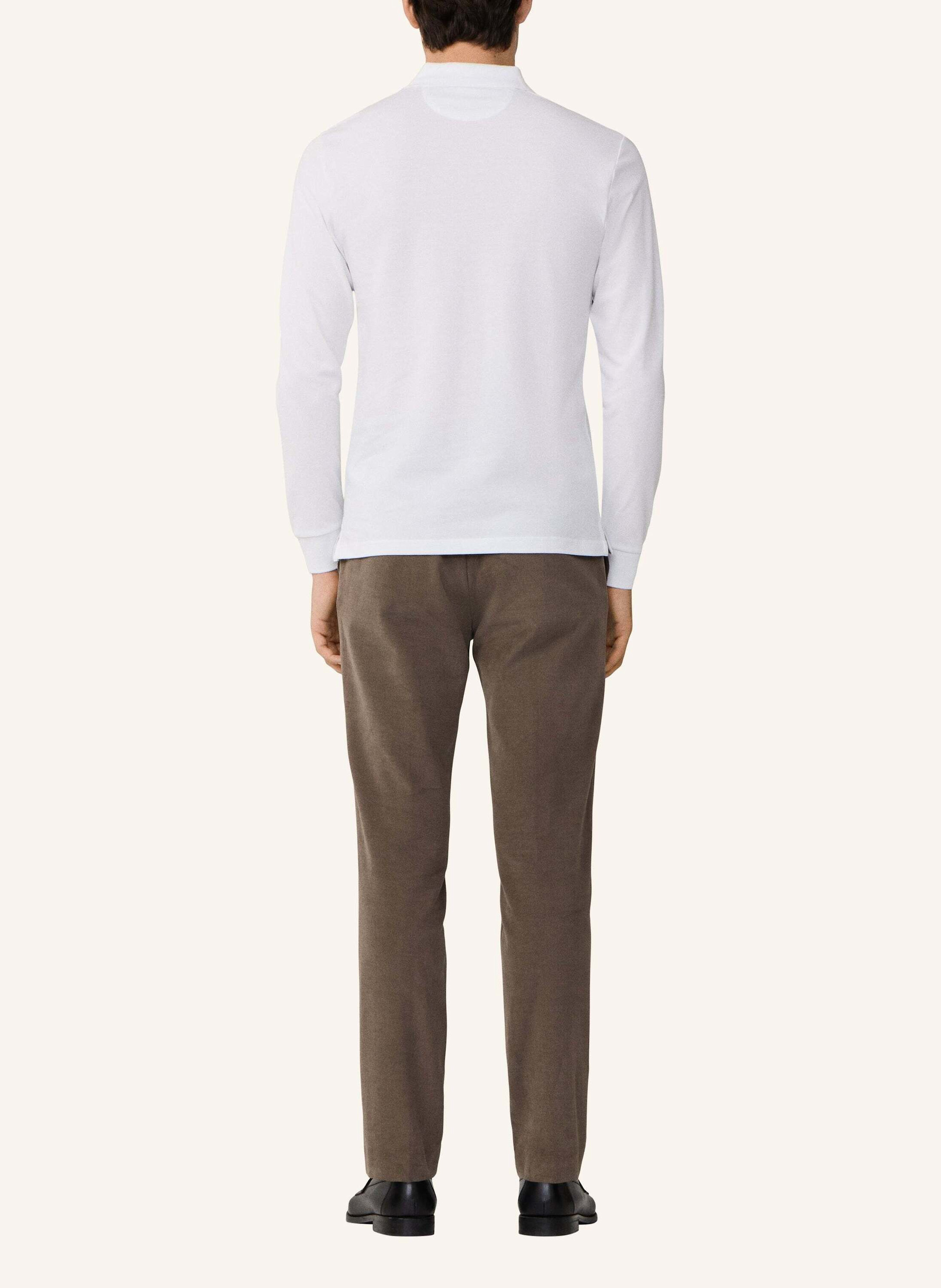 Thumbnail - Hackett London Poloshirt Slim Fit Logo Ls weiss