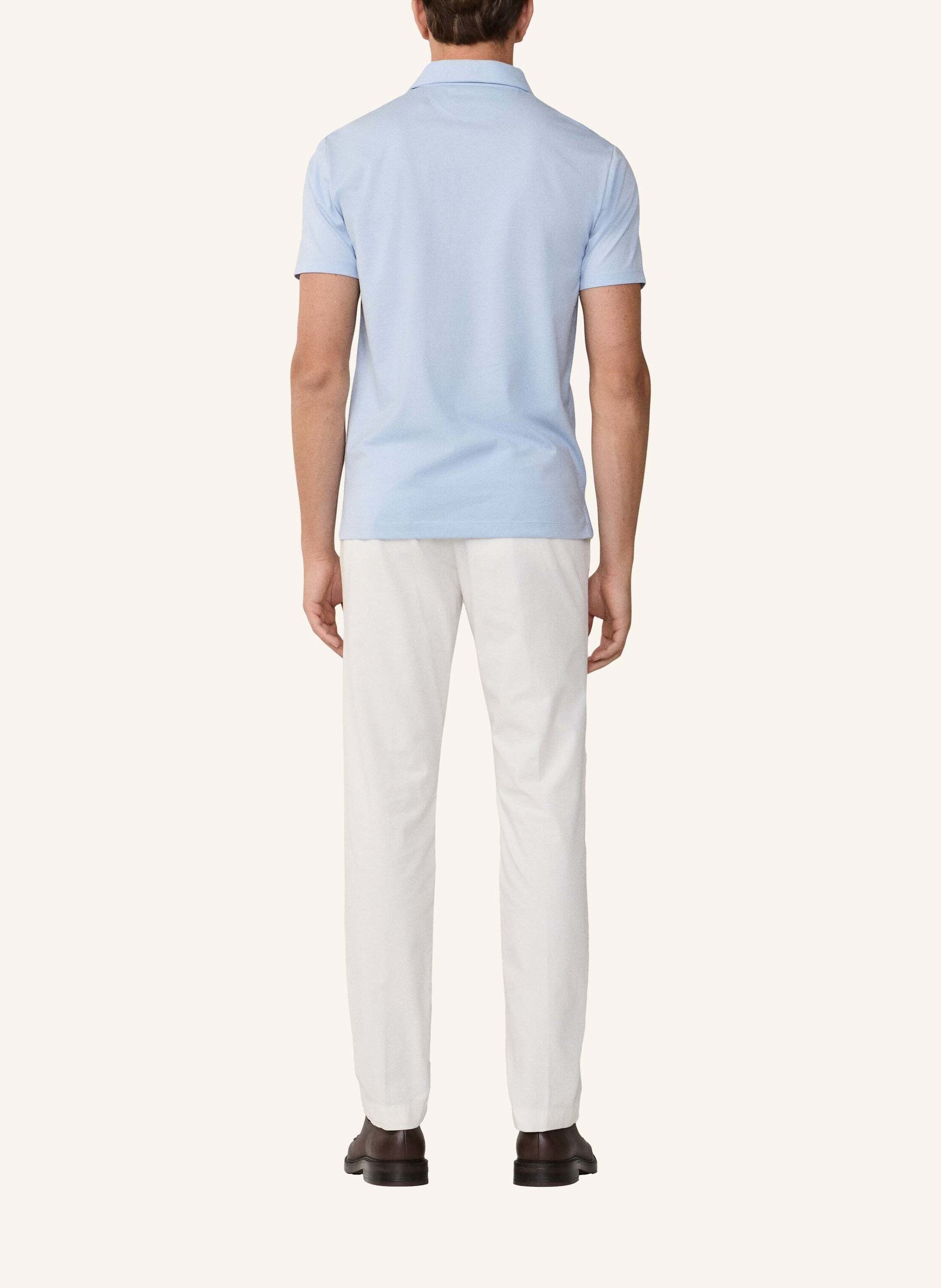 Thumbnail - Hackett London Poloshirt Pima Cotton Polo blau