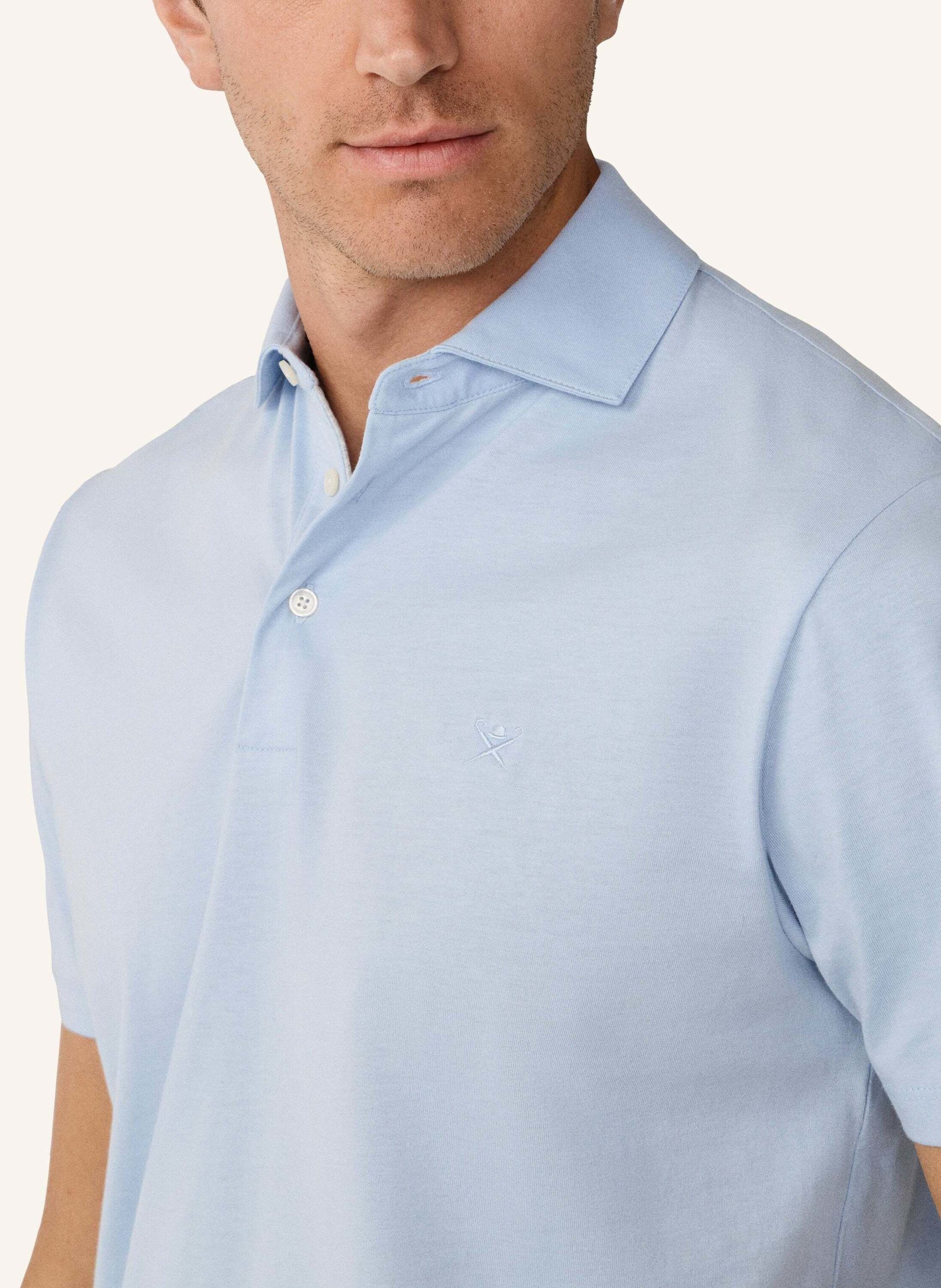 Thumbnail - Hackett London Poloshirt Pima Cotton Polo blau