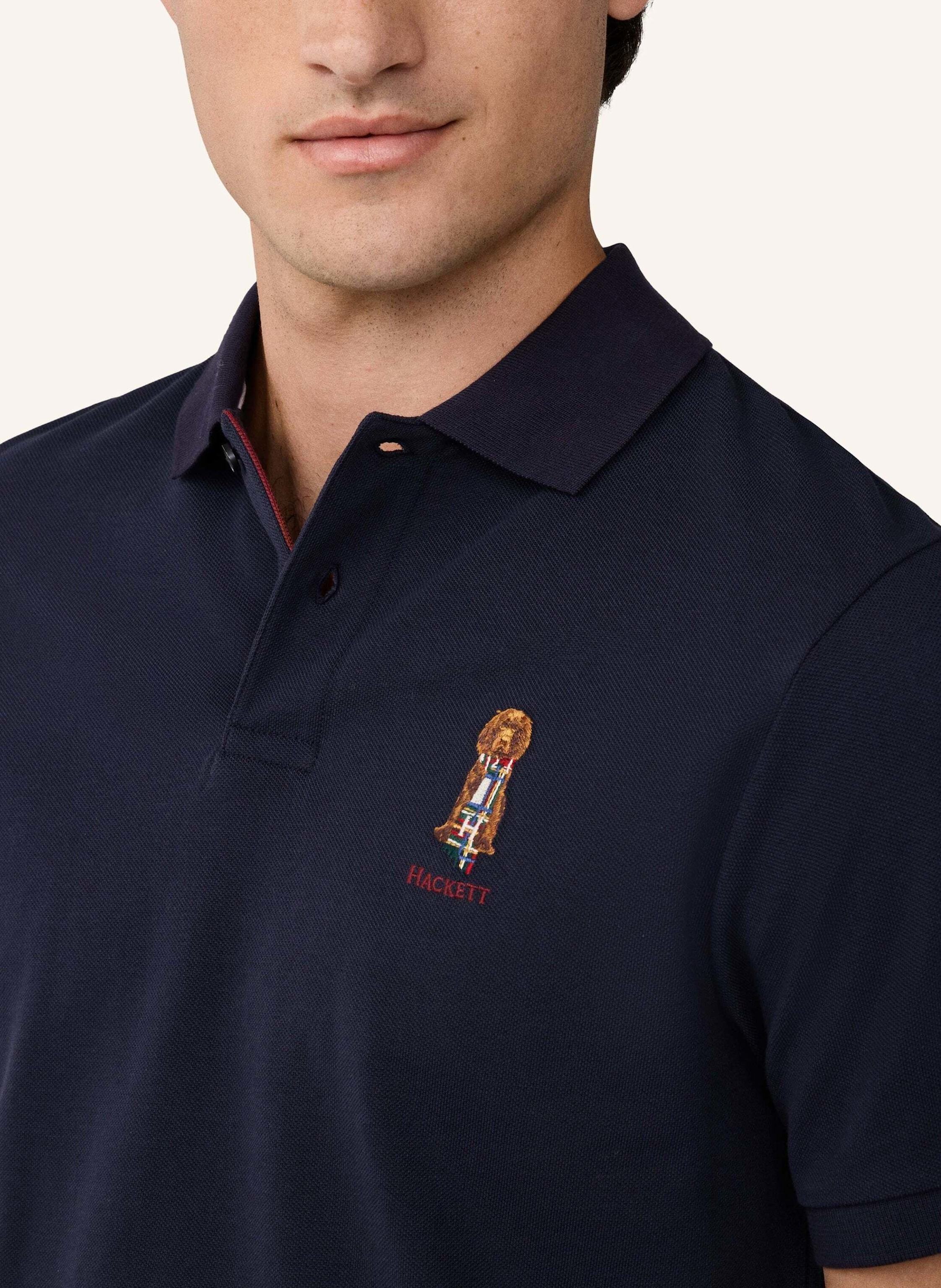 Thumbnail - Hackett London Poloshirt Heritage Harry Polo blau