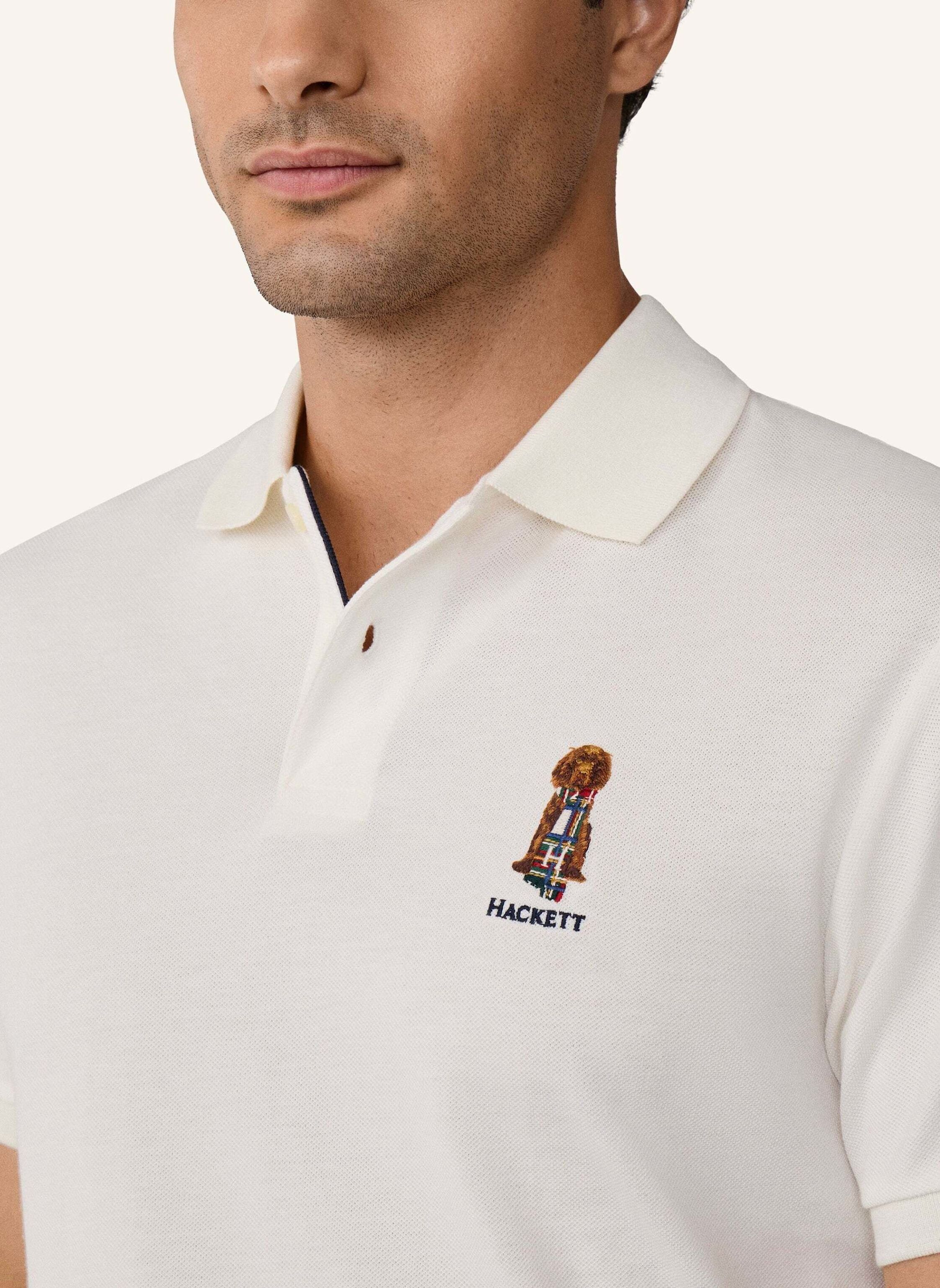 Thumbnail - Hackett London Poloshirt Heritage Harry Polo weiss