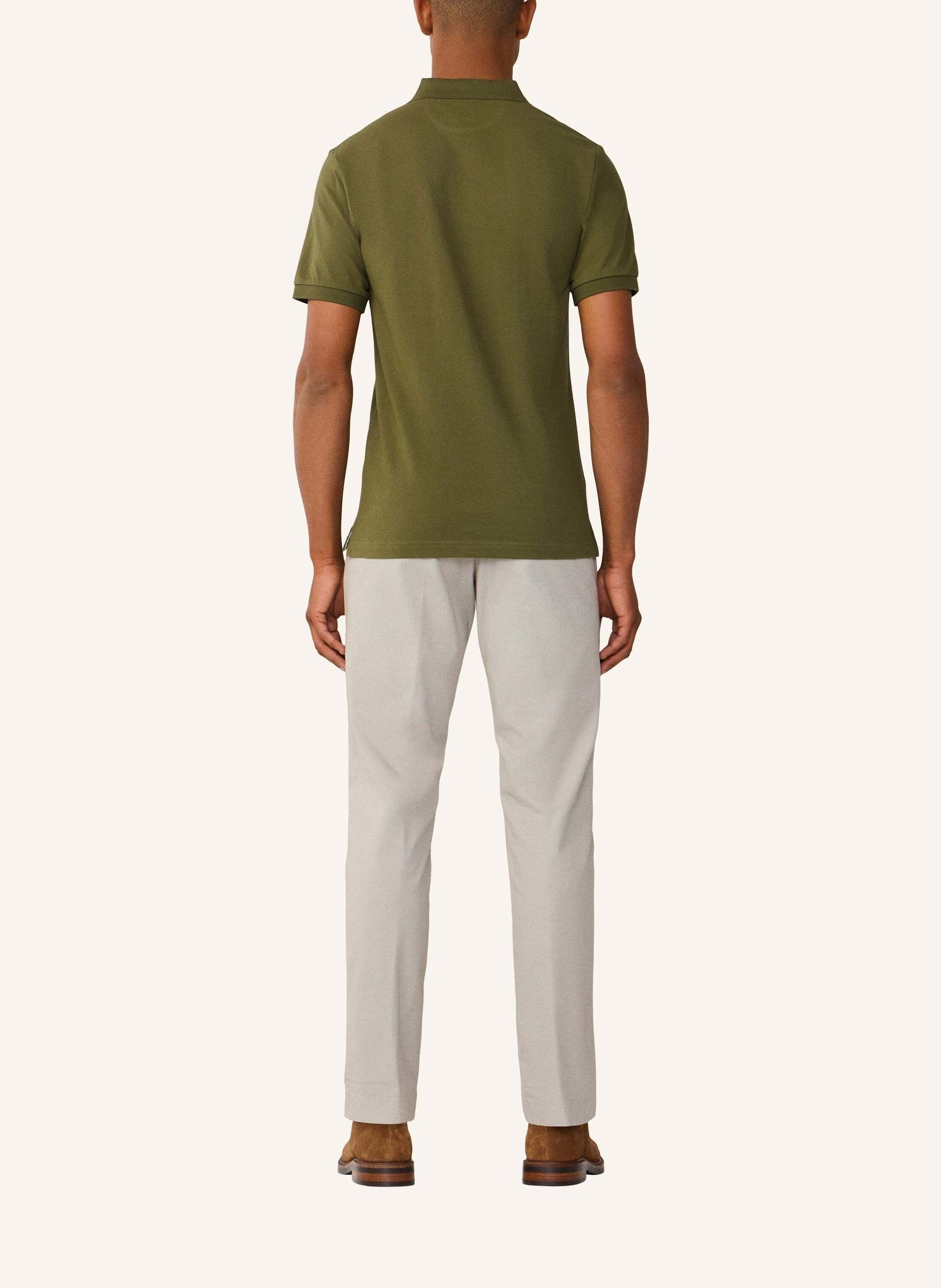 Thumbnail - Hackett London Poloshirt Slim Fit Logo gruen