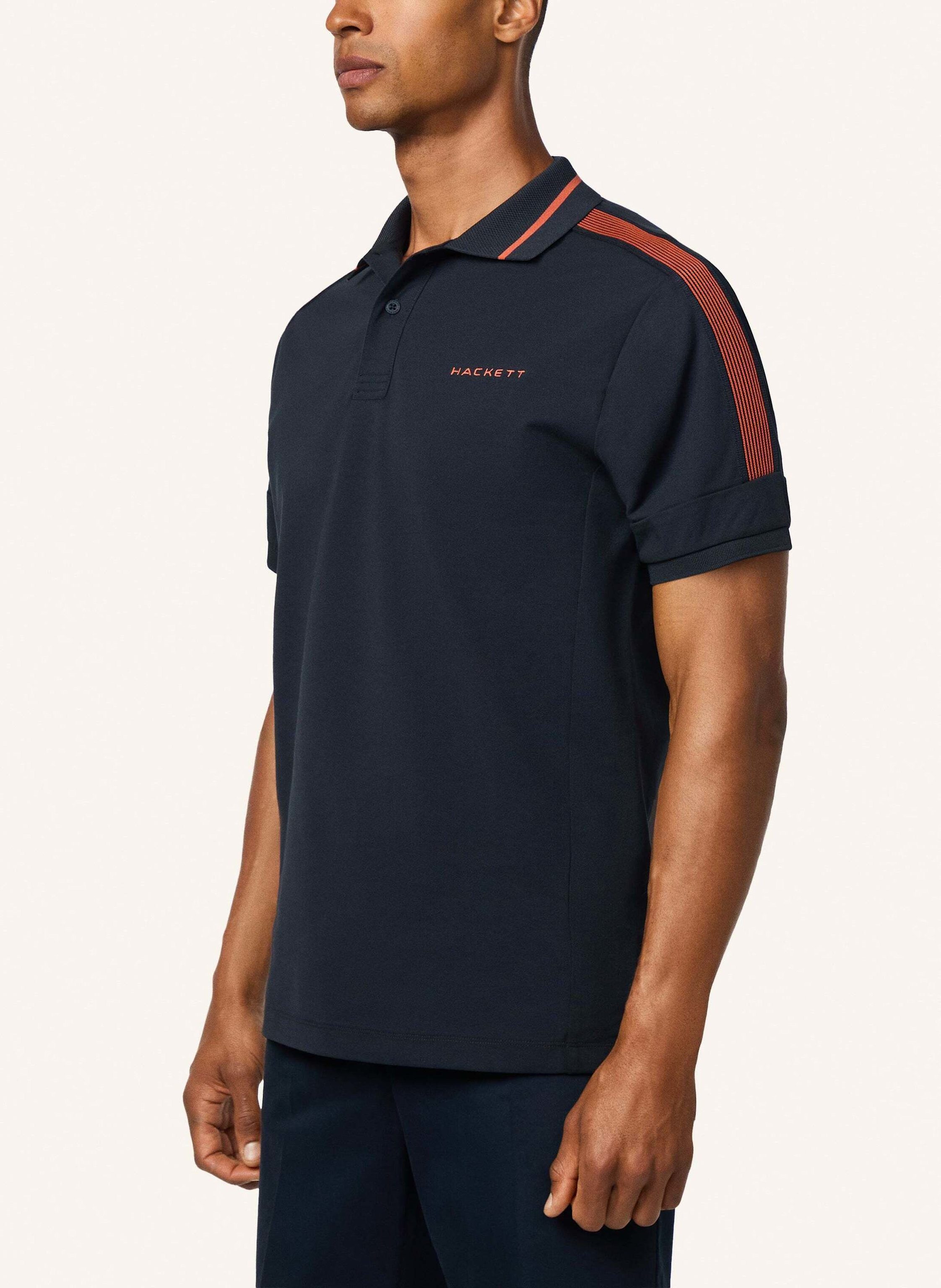 Thumbnail - Hackett London Poloshirt Hs Tape Polo blau