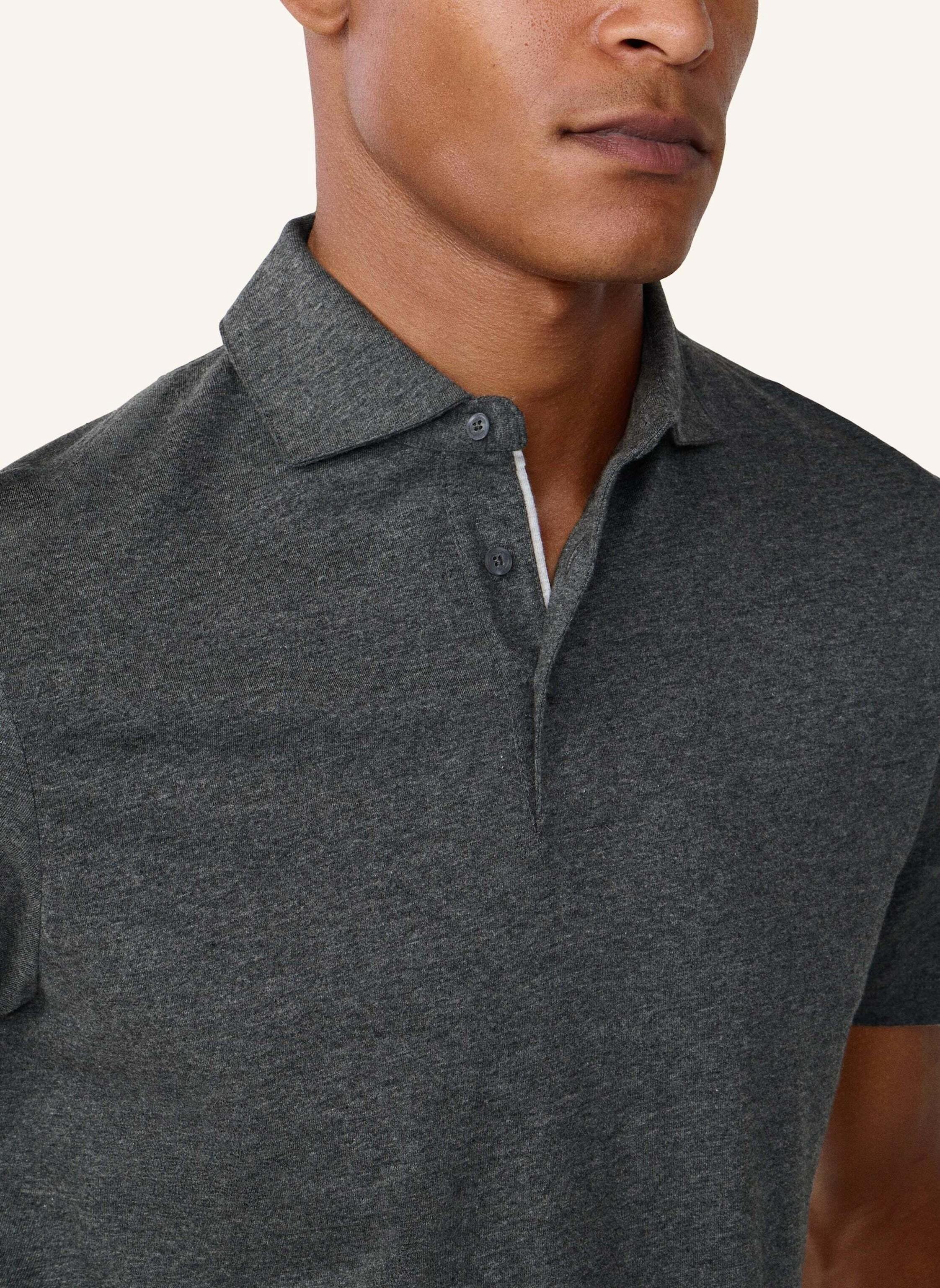 Thumbnail - Hackett London Poloshirt Pima Cotton Polo grau