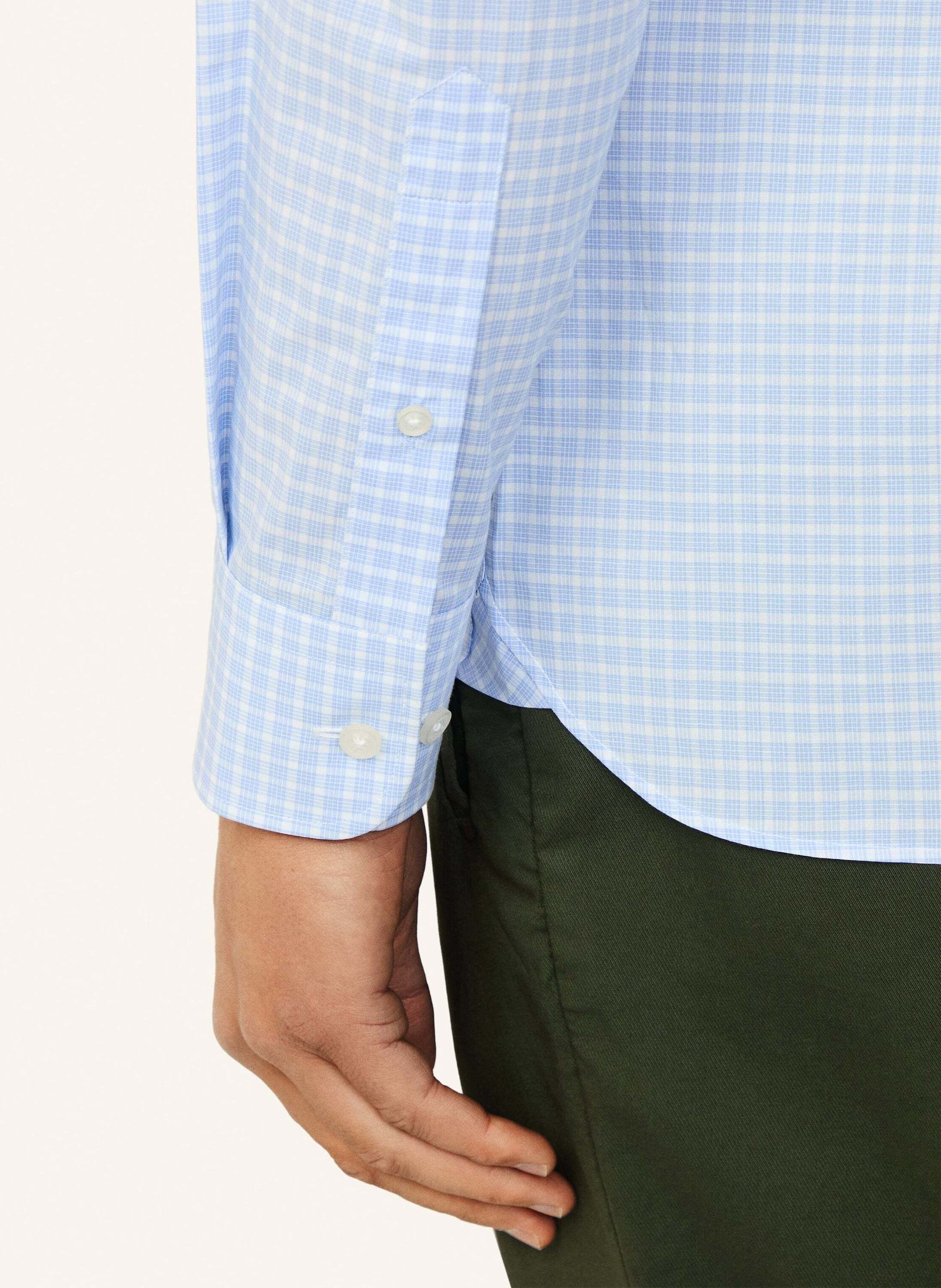 Thumbnail - Hackett London Freizeithemd Smart Check blau