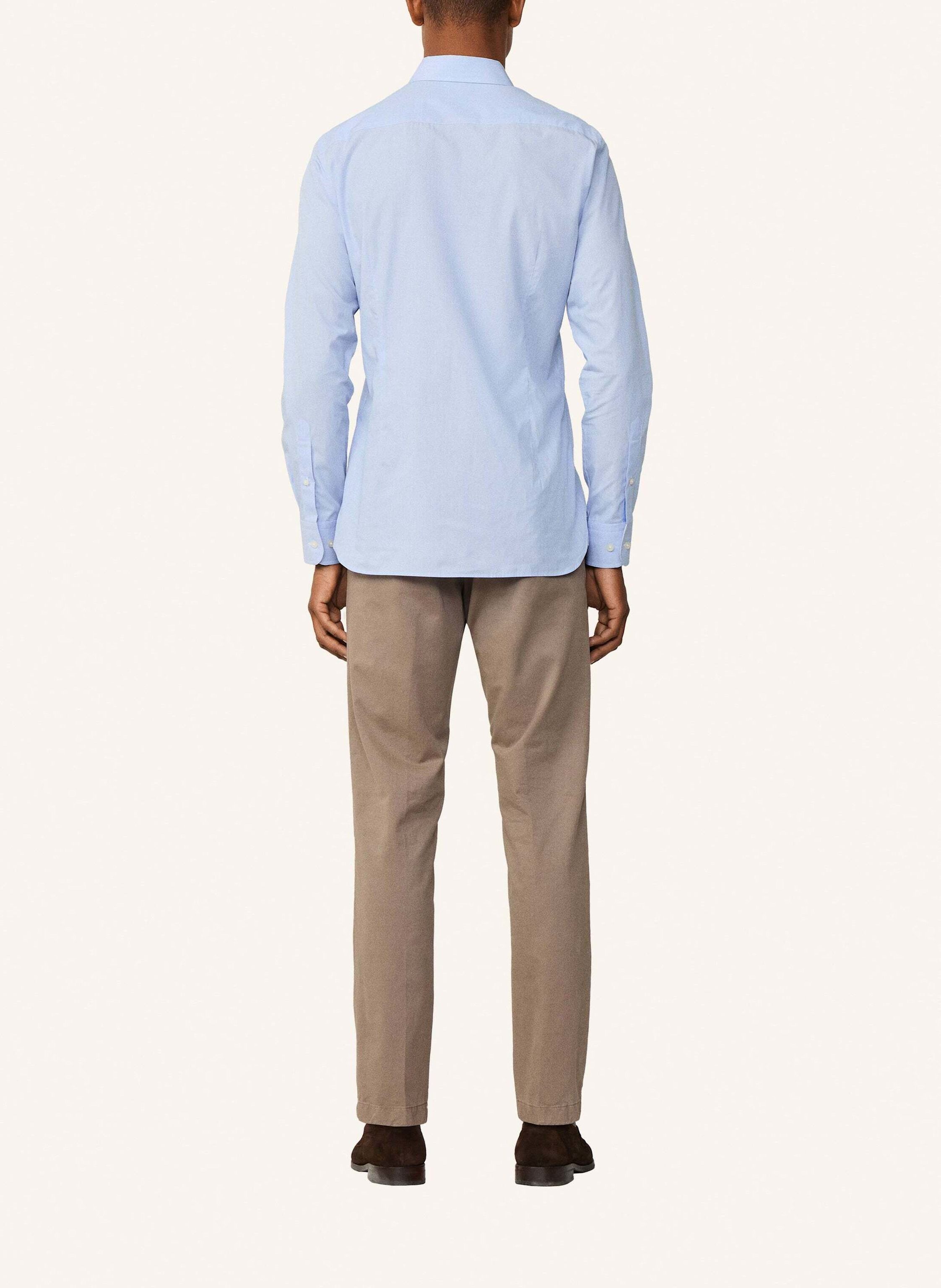 Thumbnail - Hackett London Freizeithemd Hairline Stripe blau