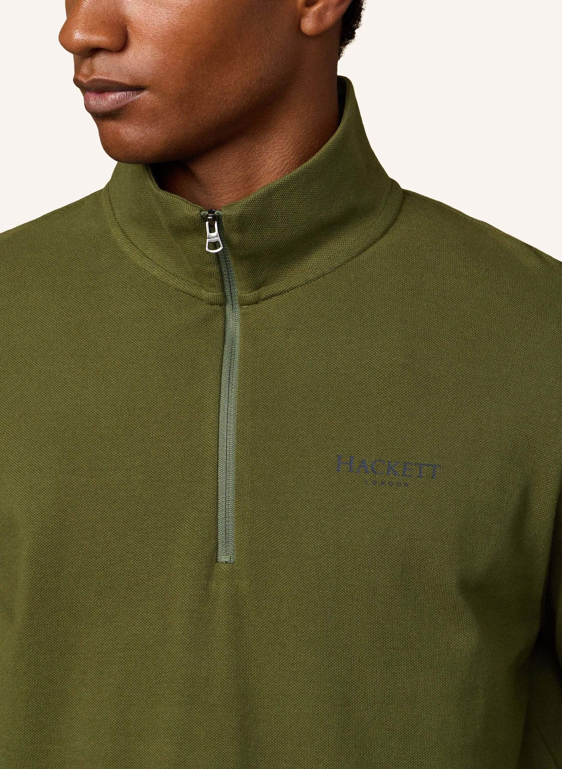 Thumbnail - Hackett London Sweatshirt Heritage Ess Pique Hz gruen