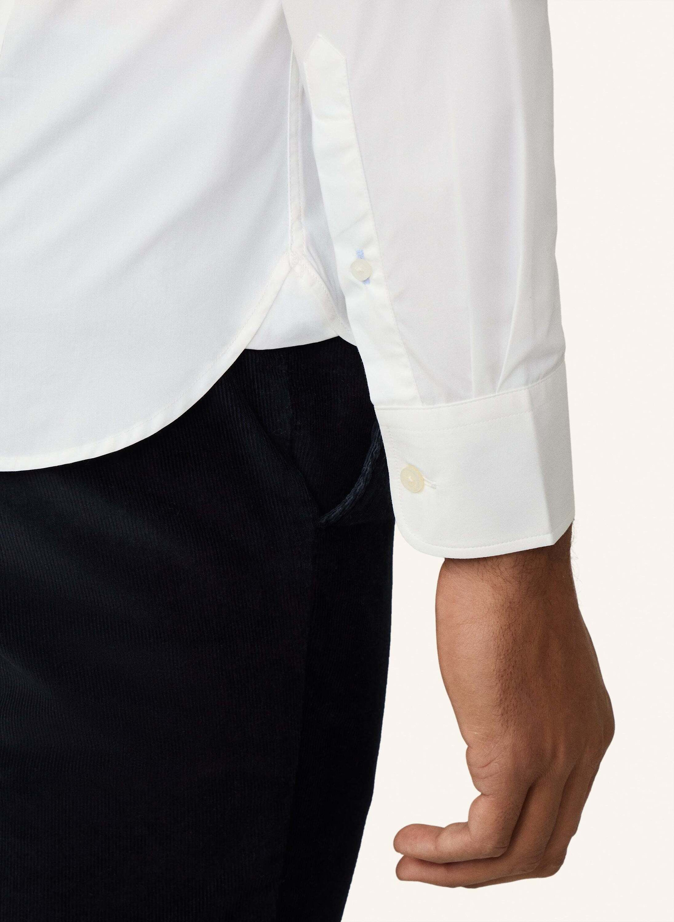 Thumbnail - Hackett London Freizeithemd City Eoe Texture weiss