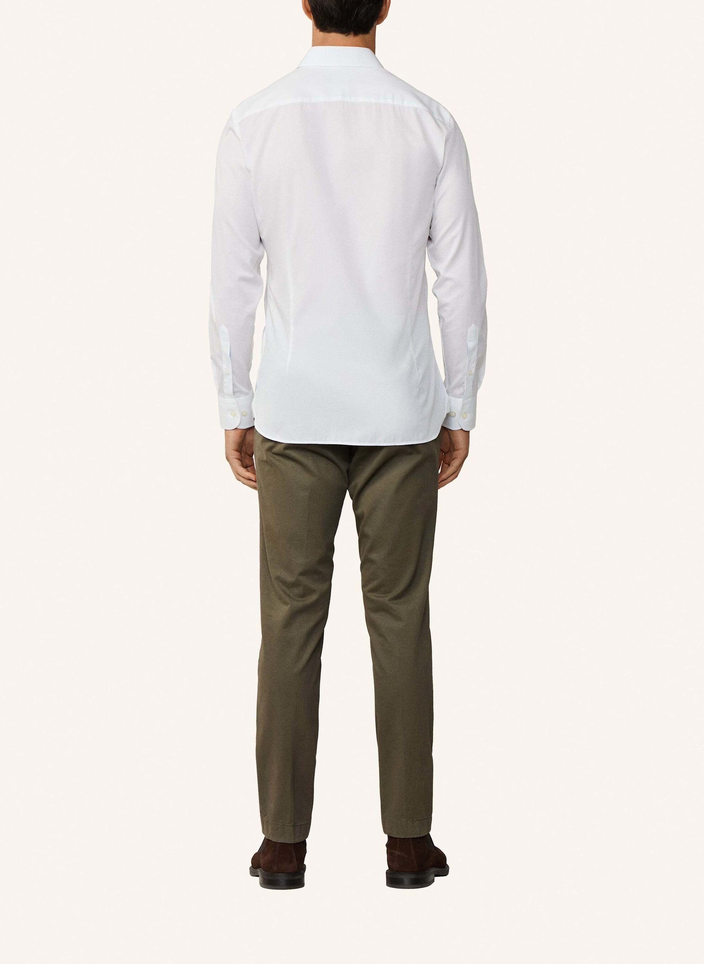 Thumbnail - Hackett London Freizeithemd Magic Shirt Twill weiss