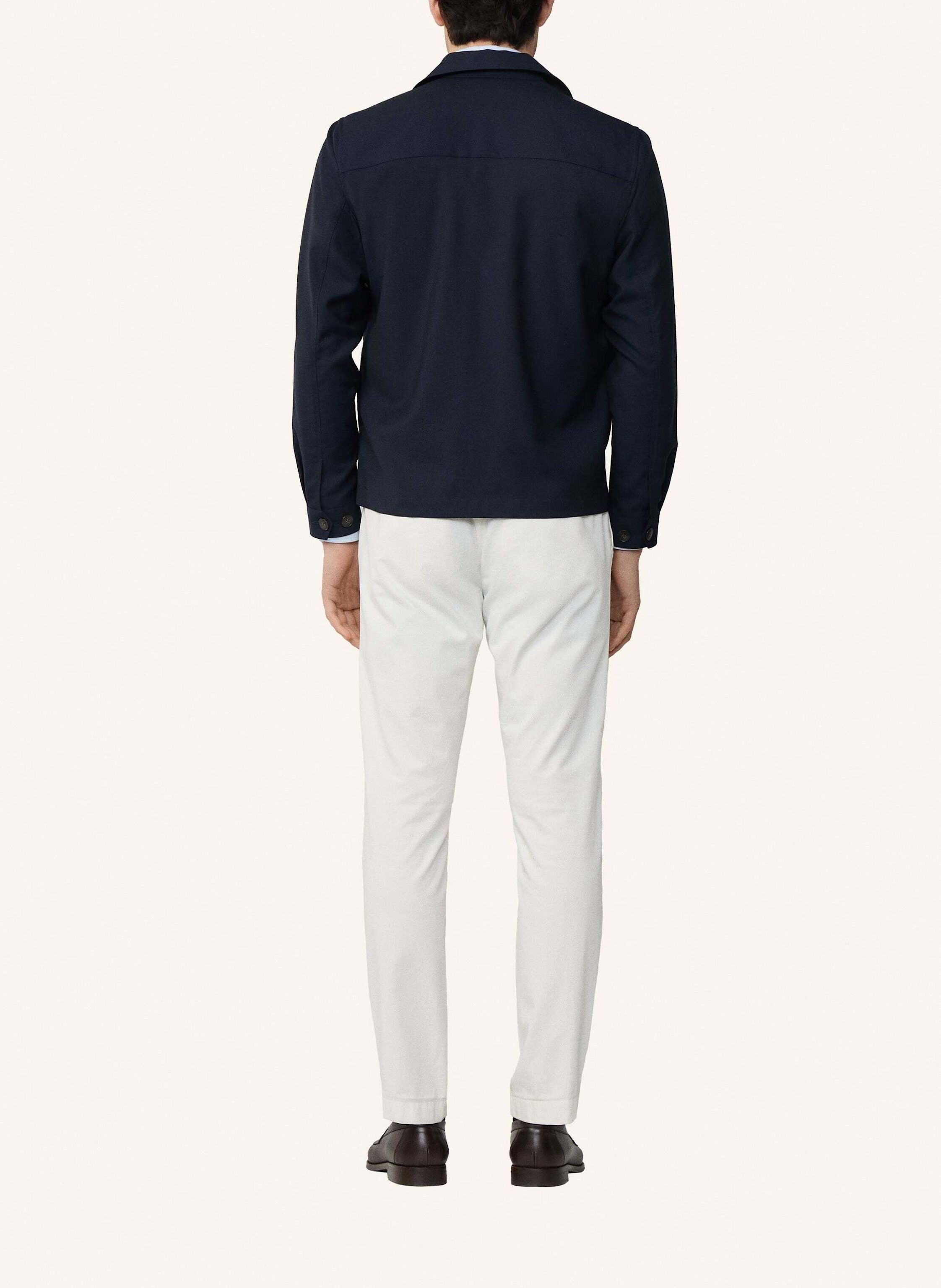 Thumbnail - Hackett London Fieldjacket Wool Overshirt blau