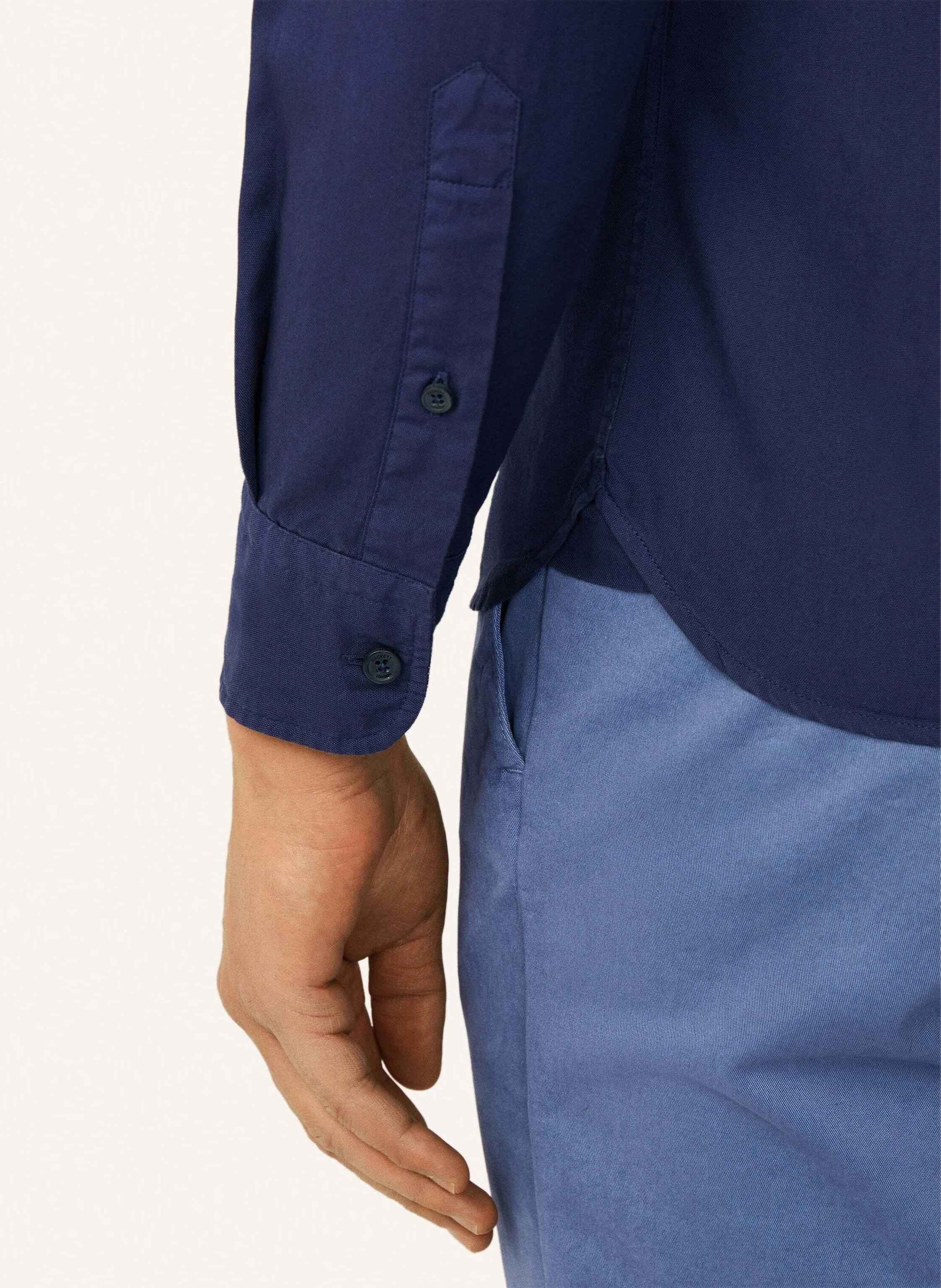 Thumbnail - Hackett London Freizeithemd Ess Gmt Dyed Oxford blau