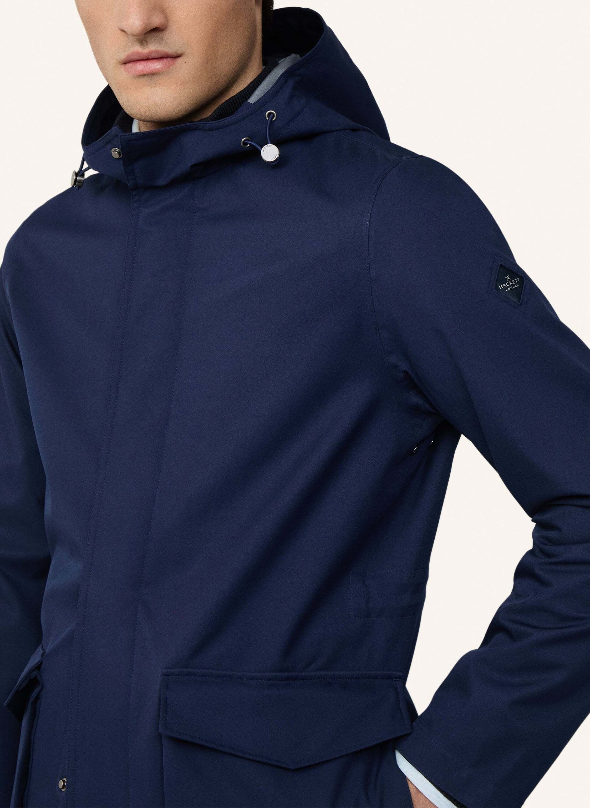 Thumbnail - Hackett London Parka Onshore Velo blau