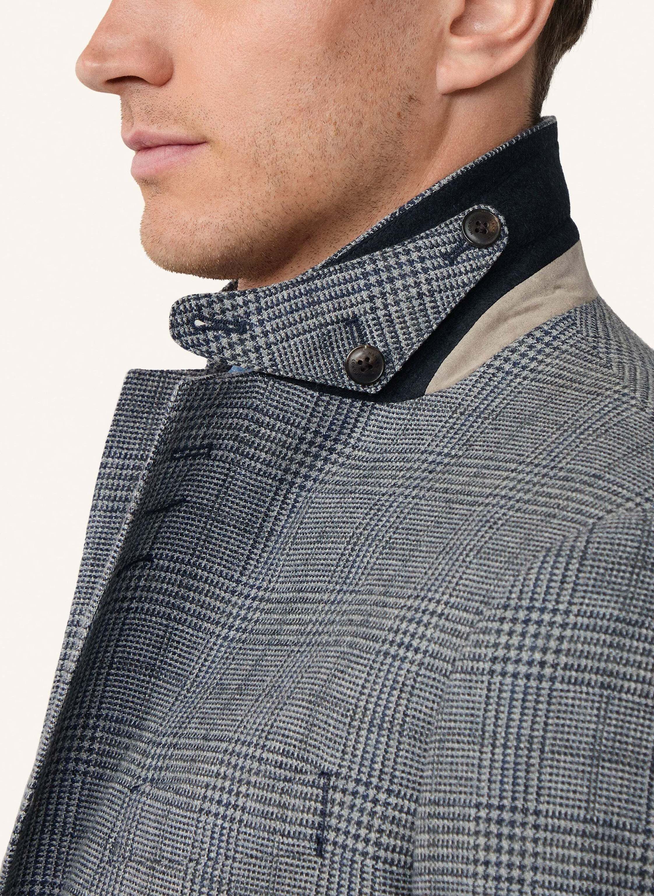 Thumbnail - Hackett London Blazer Melange Gchk Cc blau