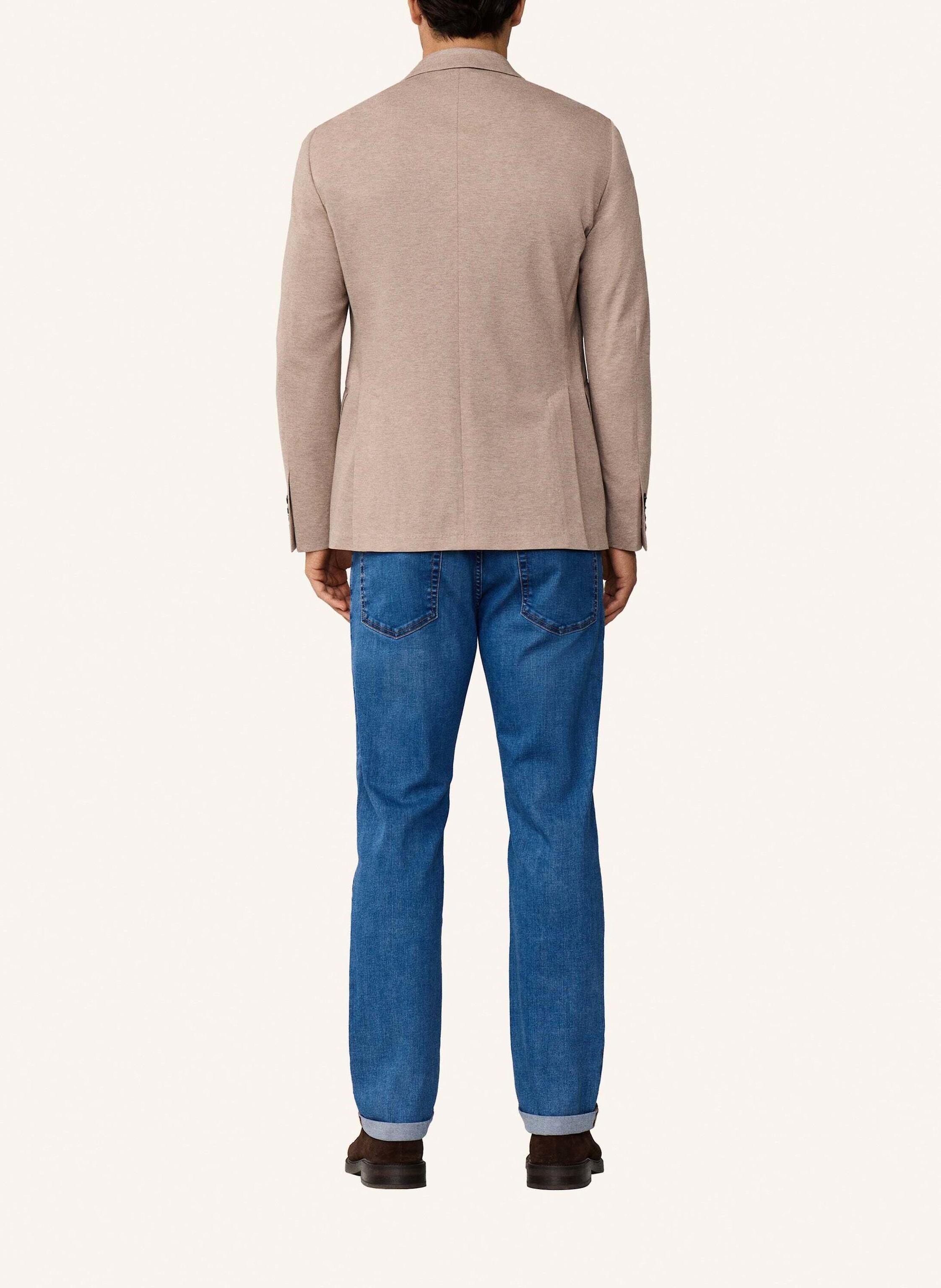 Thumbnail - Hackett London Sakko Melange Pique braun