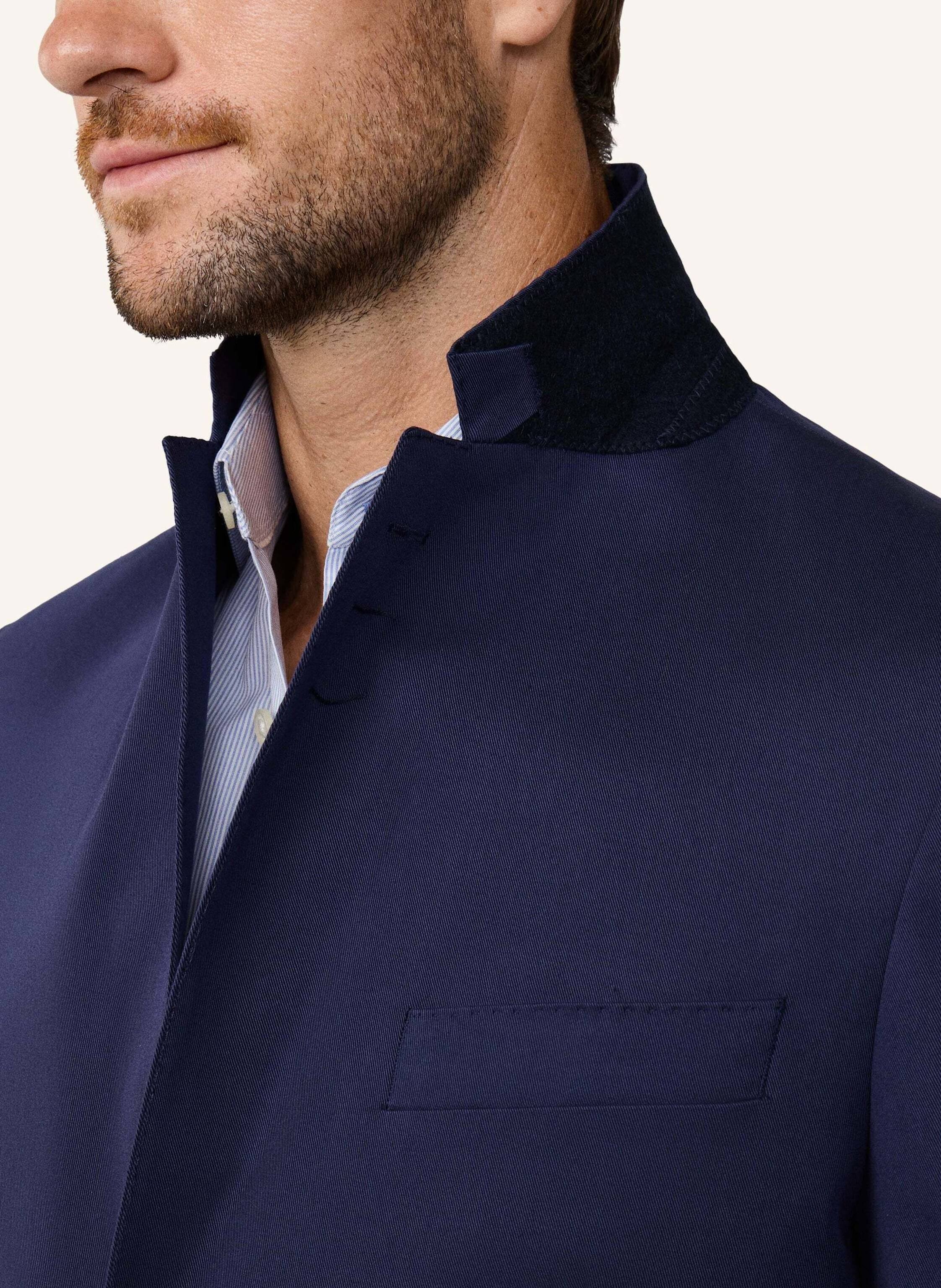 Thumbnail - Hackett London Sakko Cotton Stretch Jkt blau