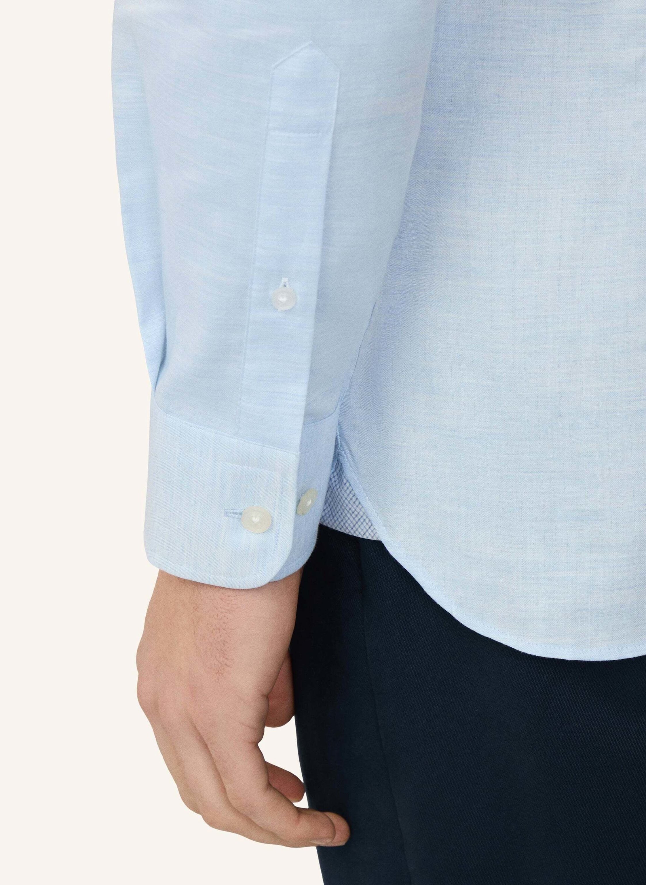 Thumbnail - Hackett London Freizeithemd Hbone Multi blau