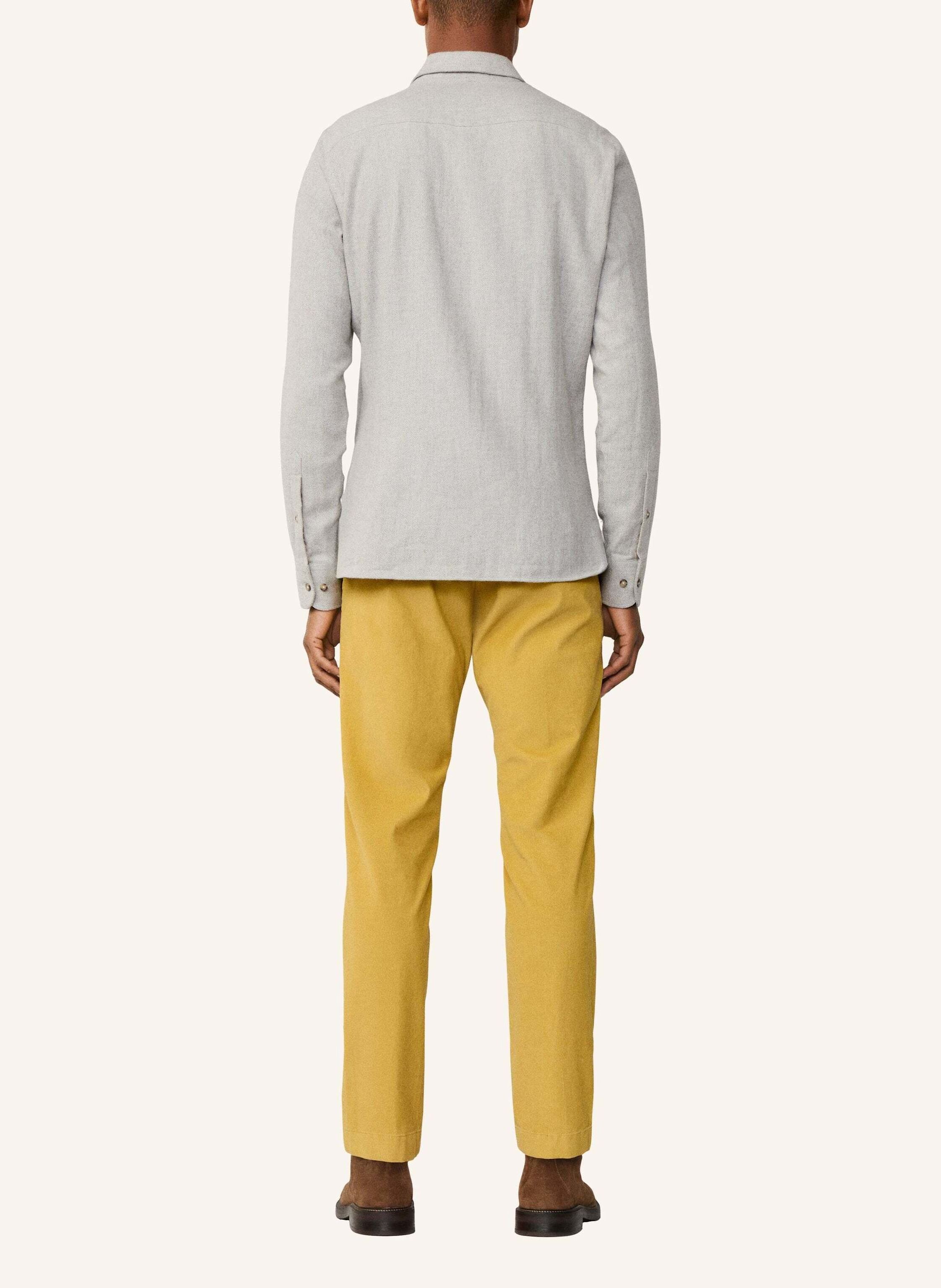 Thumbnail - Hackett London Freizeithemd Brushed Herringbone grau