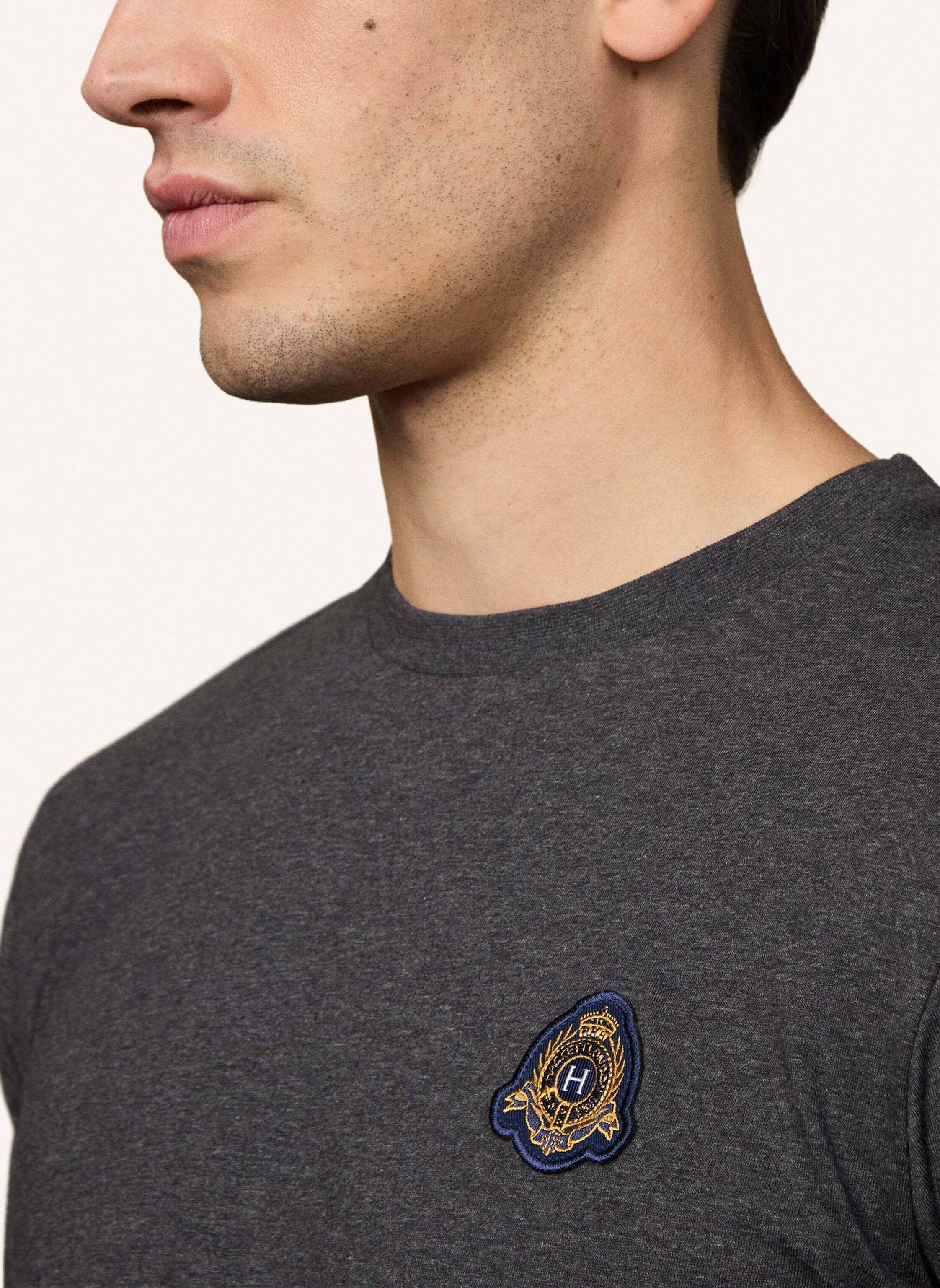 Thumbnail - Hackett London T-Shirt Heritage Crest Tee grau