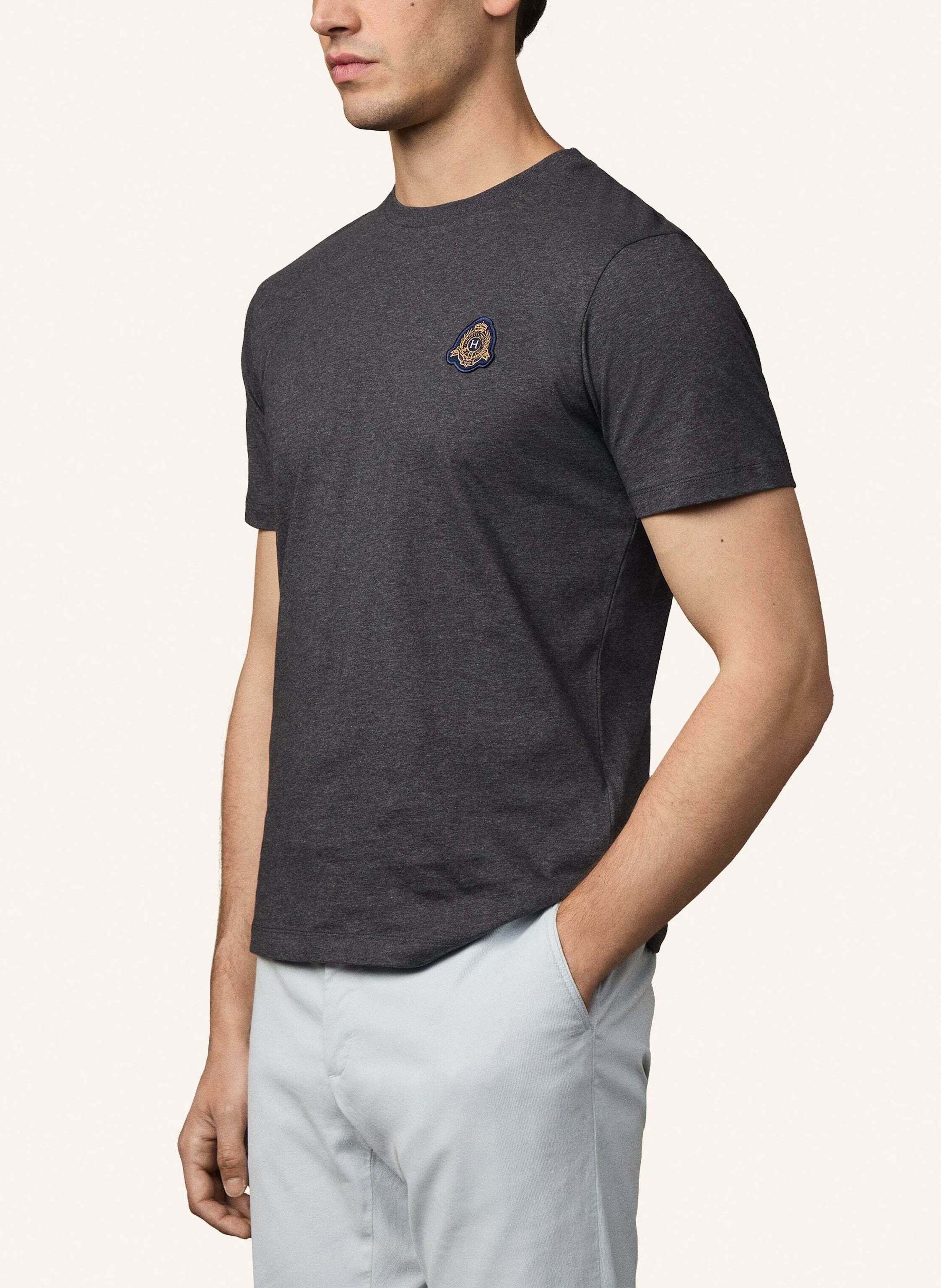 Thumbnail - Hackett London T-Shirt Heritage Crest Tee grau