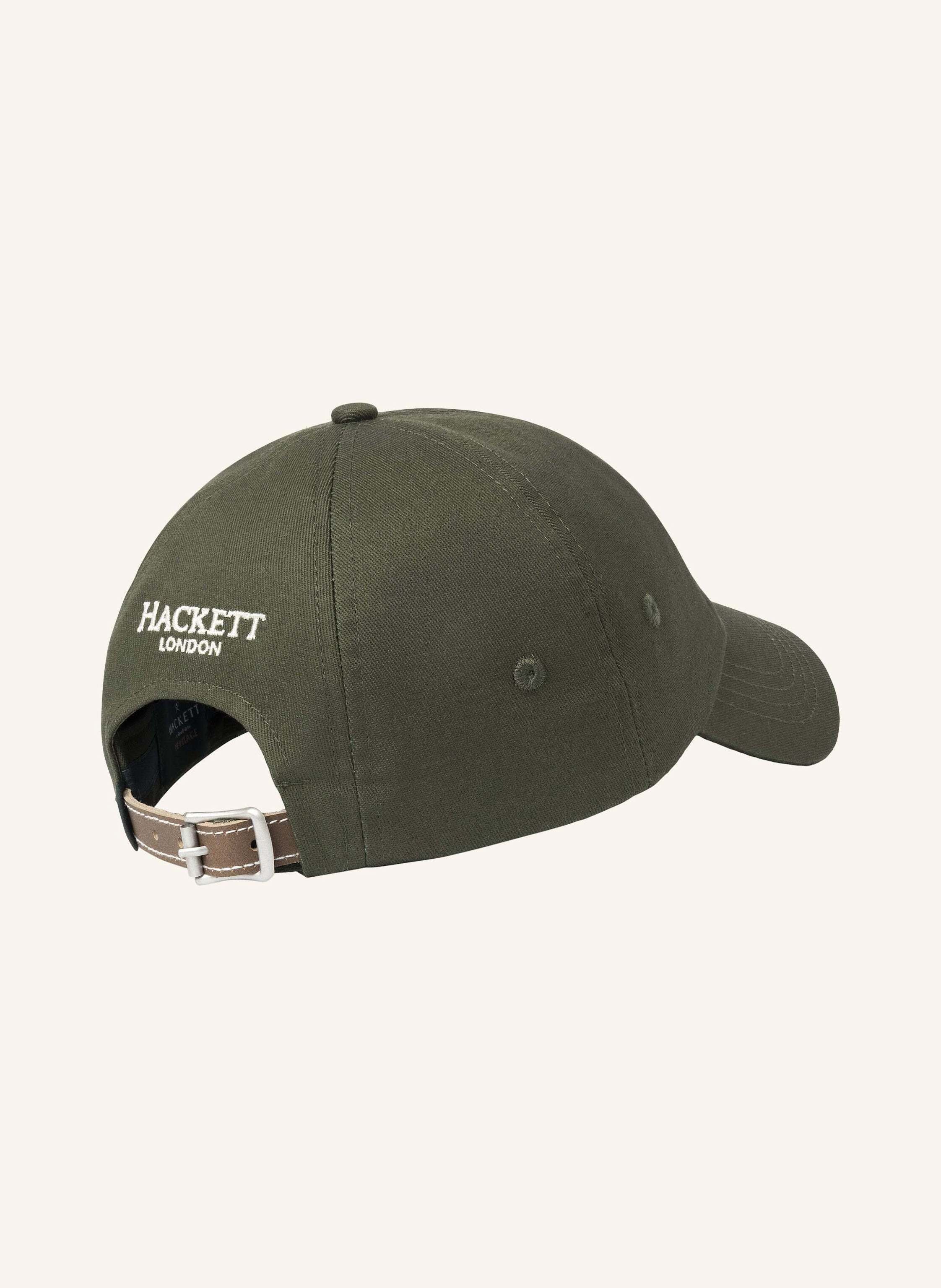 Thumbnail - Hackett London Cap Hrtg Peaks Twill Cap gruen