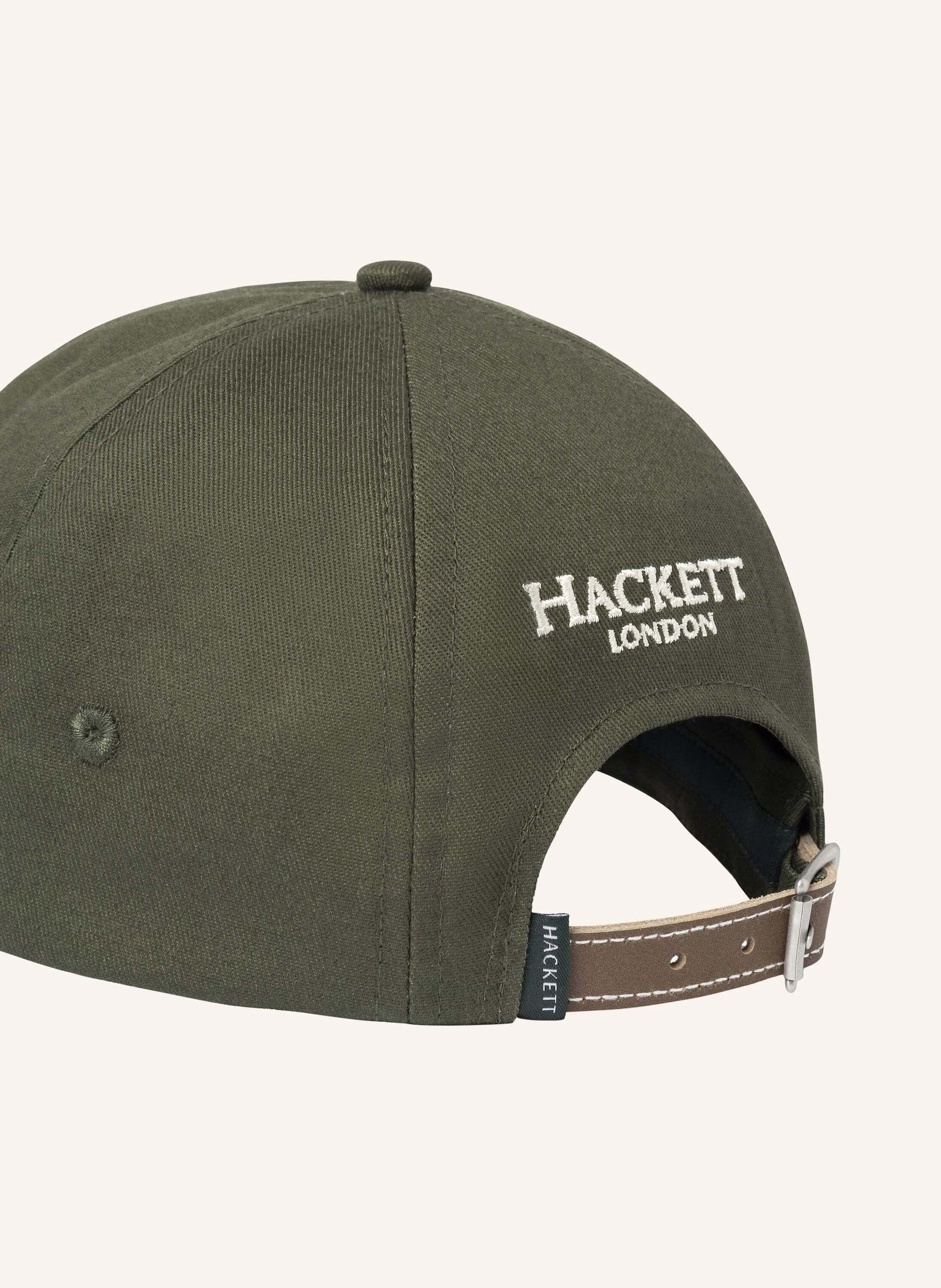 Thumbnail - Hackett London Cap Hrtg Peaks Twill Cap gruen