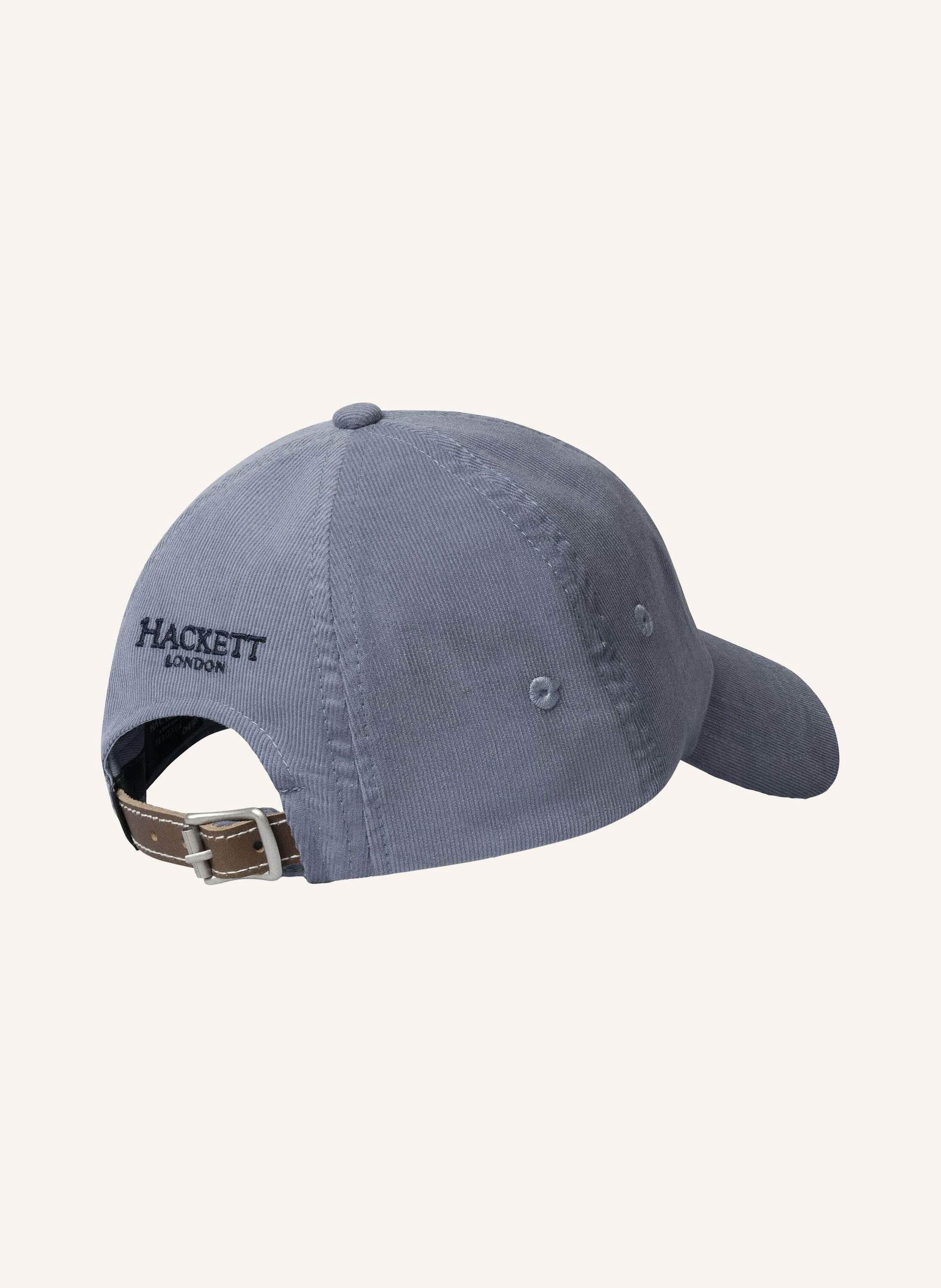 Thumbnail - Hackett London Cap Hrtg H Cord Cap blau