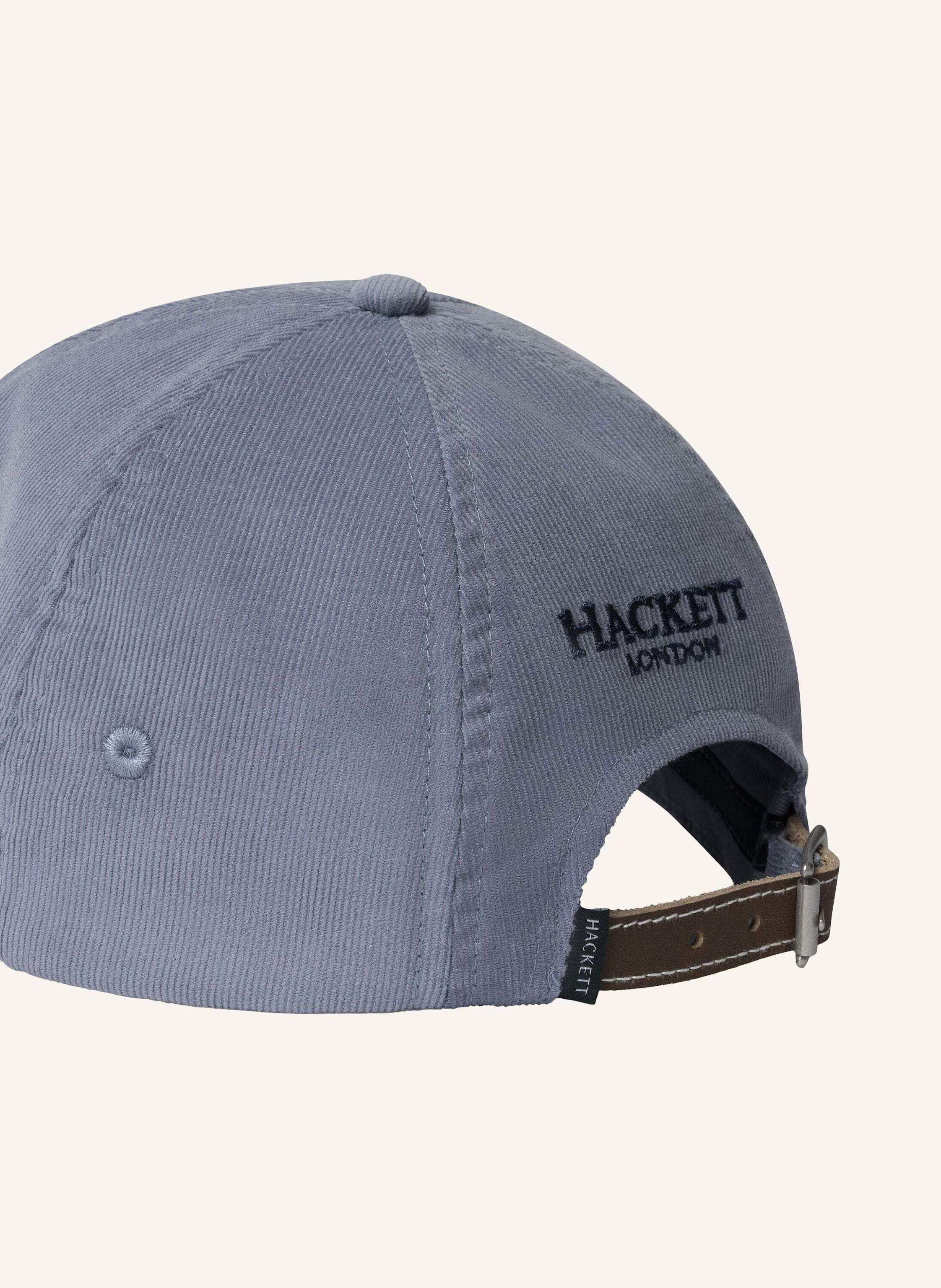 Thumbnail - Hackett London Cap Hrtg H Cord Cap blau