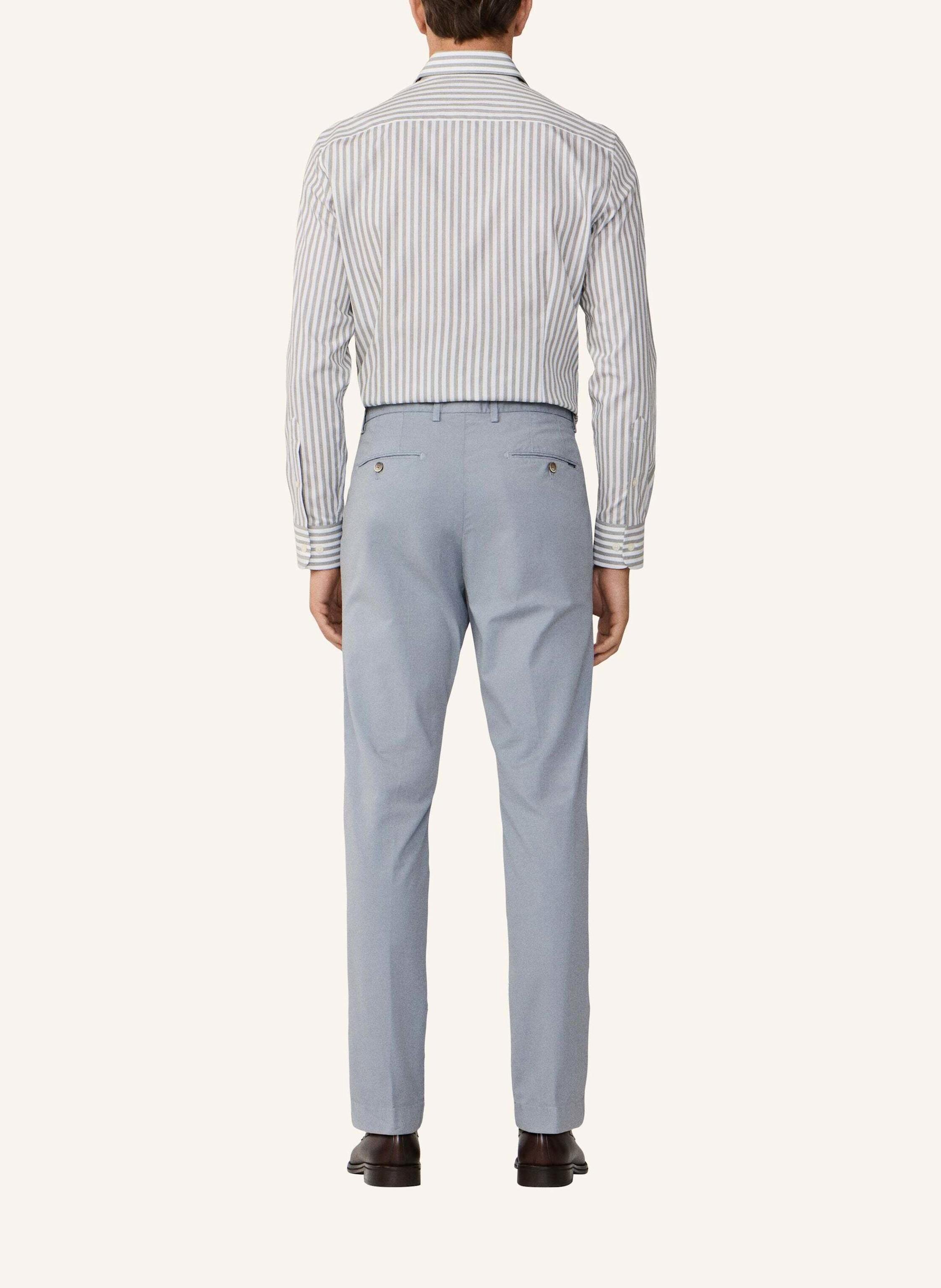 Thumbnail - Hackett London Chino Pd Texture Chino blau