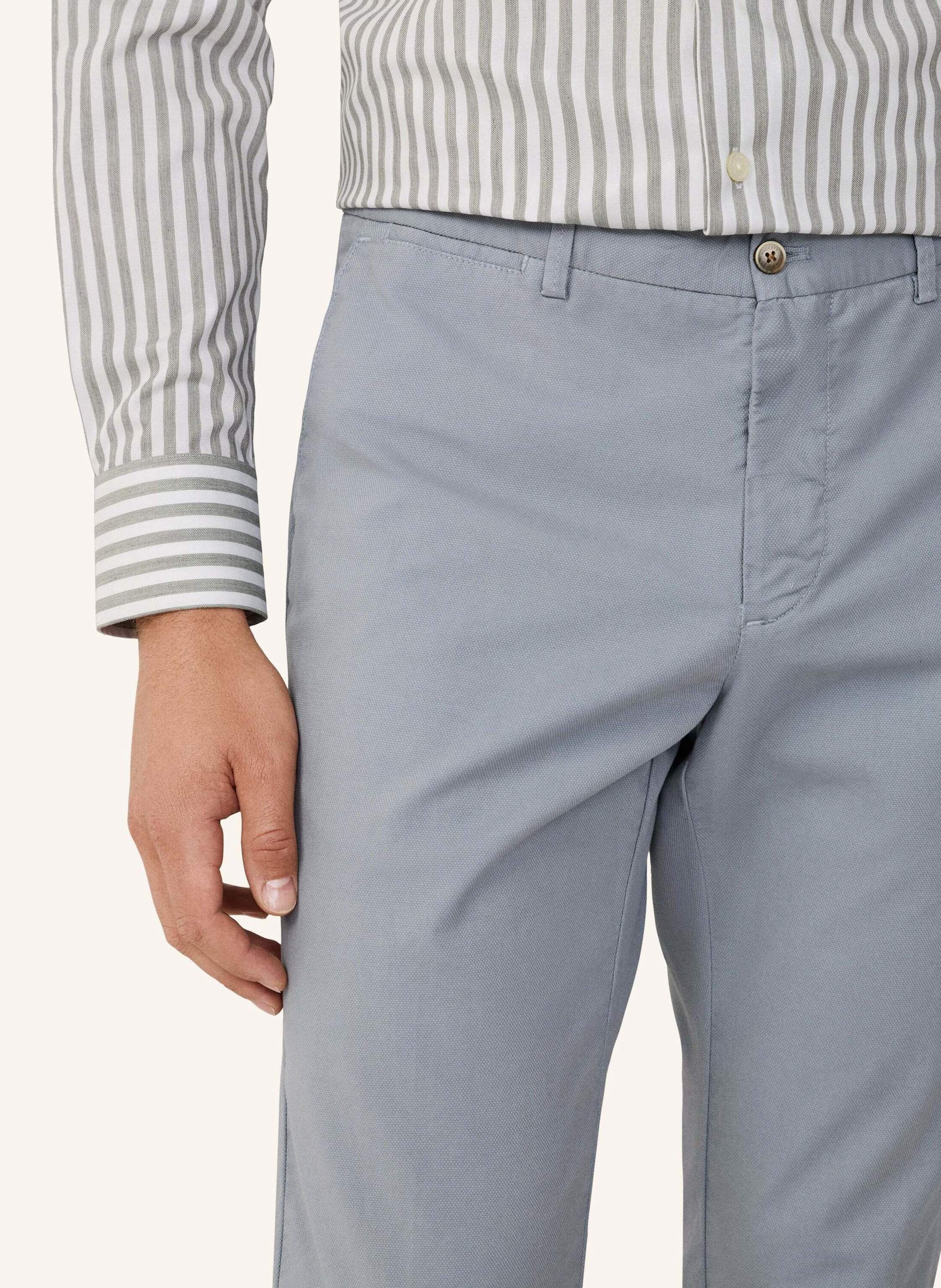 Thumbnail - Hackett London Chino Pd Texture Chino blau