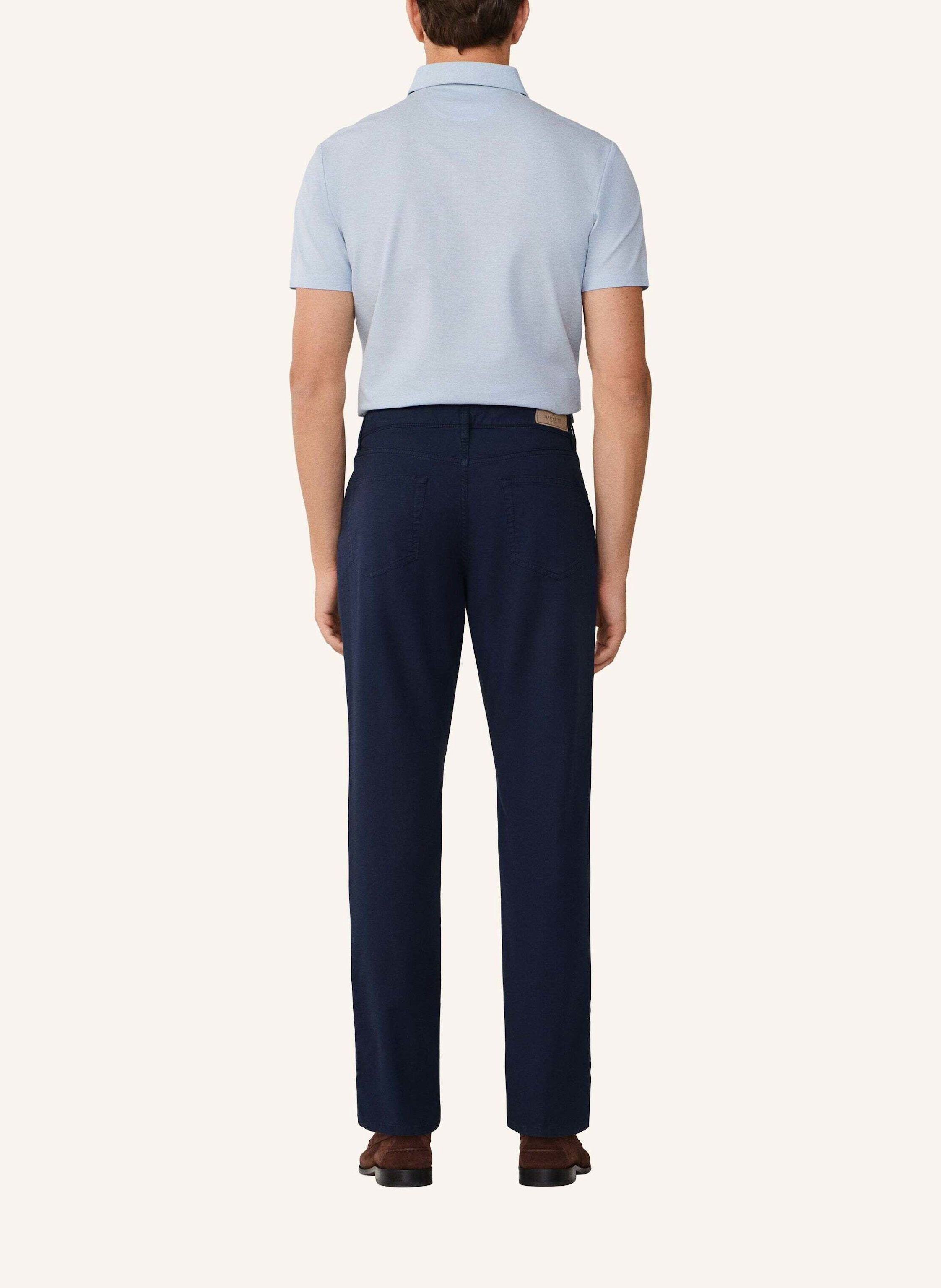 Thumbnail - Hackett London 5-Pocket Pd Texture 5pkt blau