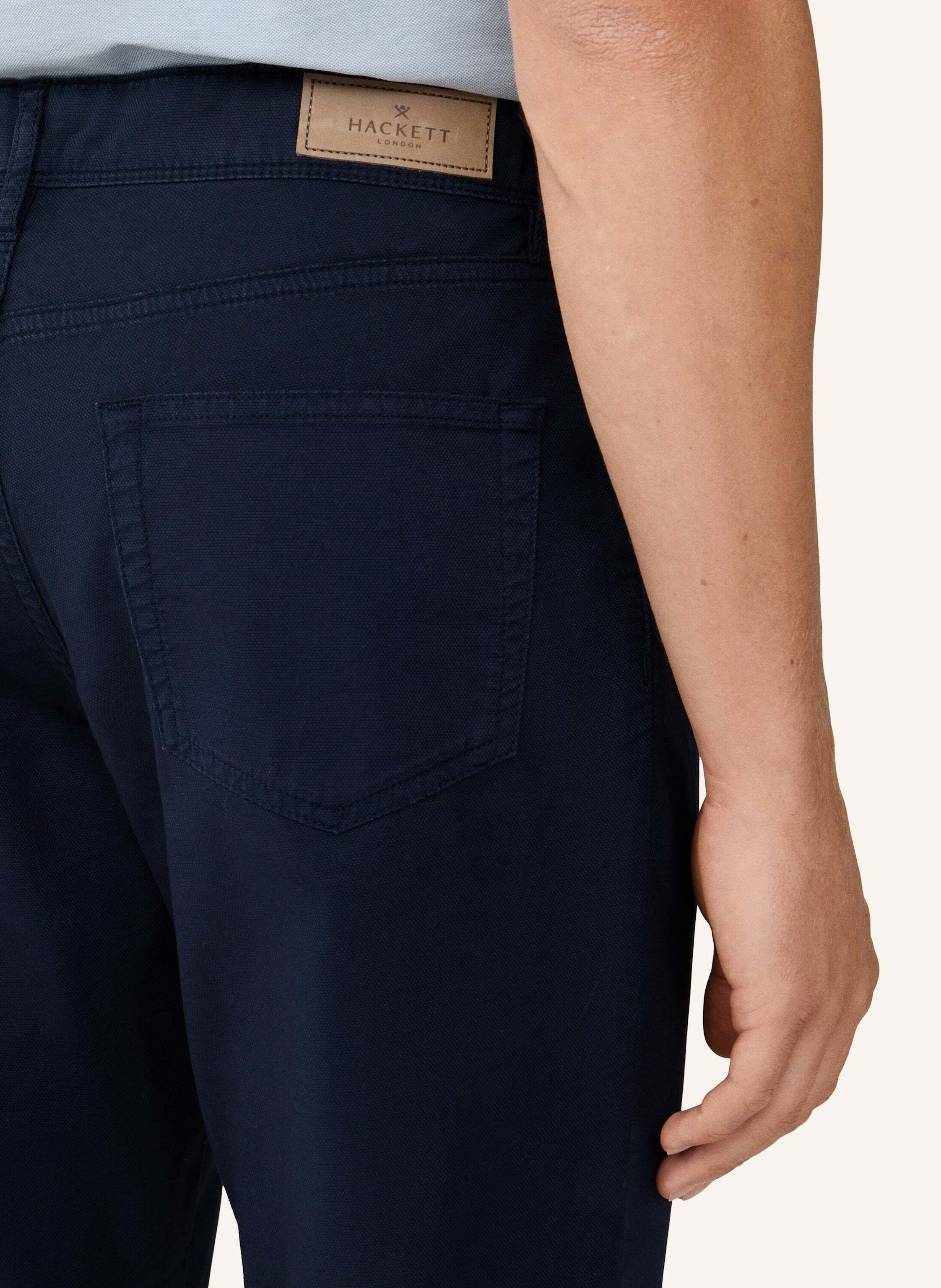 Thumbnail - Hackett London 5-Pocket Pd Texture 5pkt blau