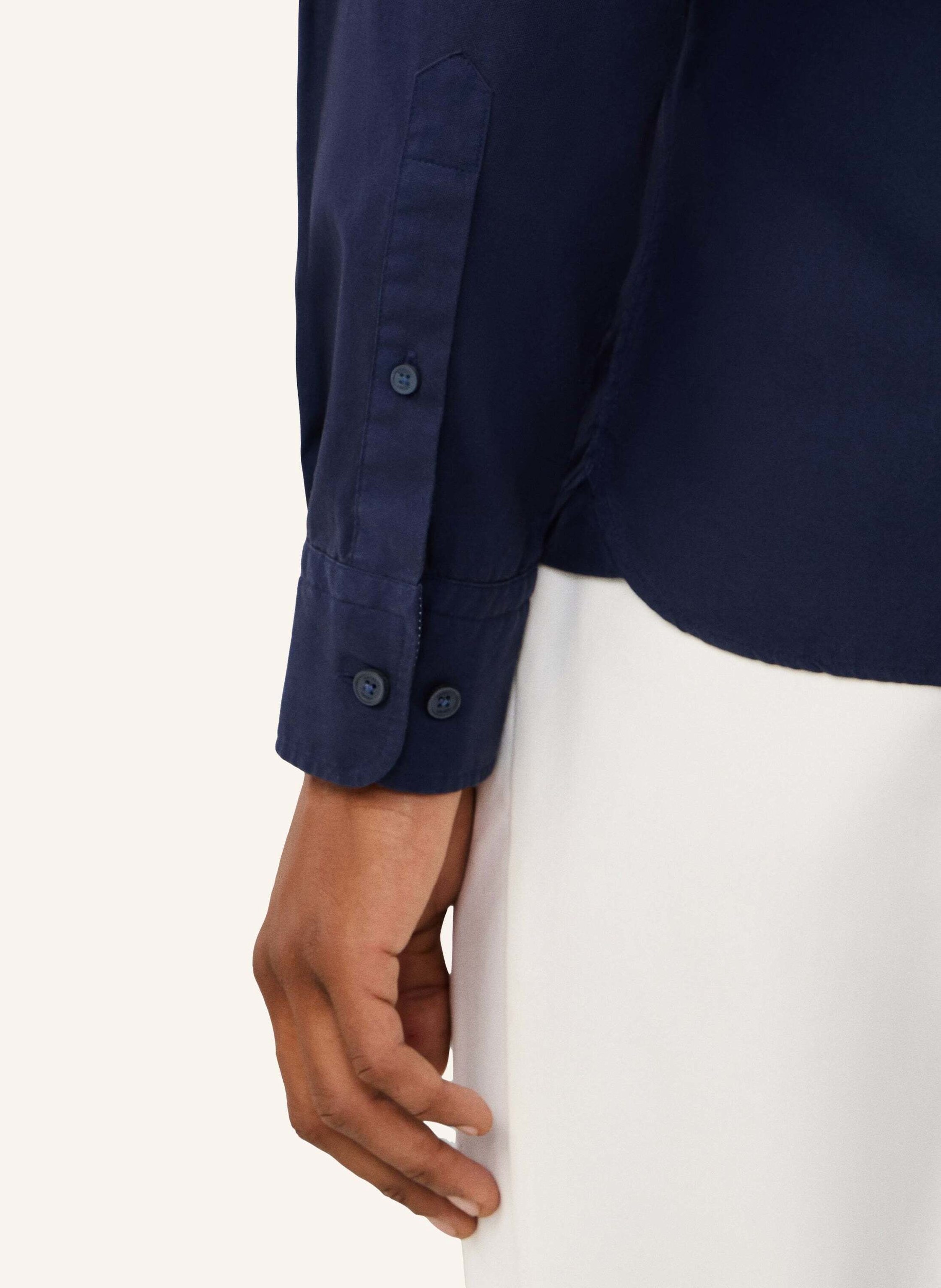 Thumbnail - Hackett London Freizeithemd Ess Gmt Dyed Oxford blau