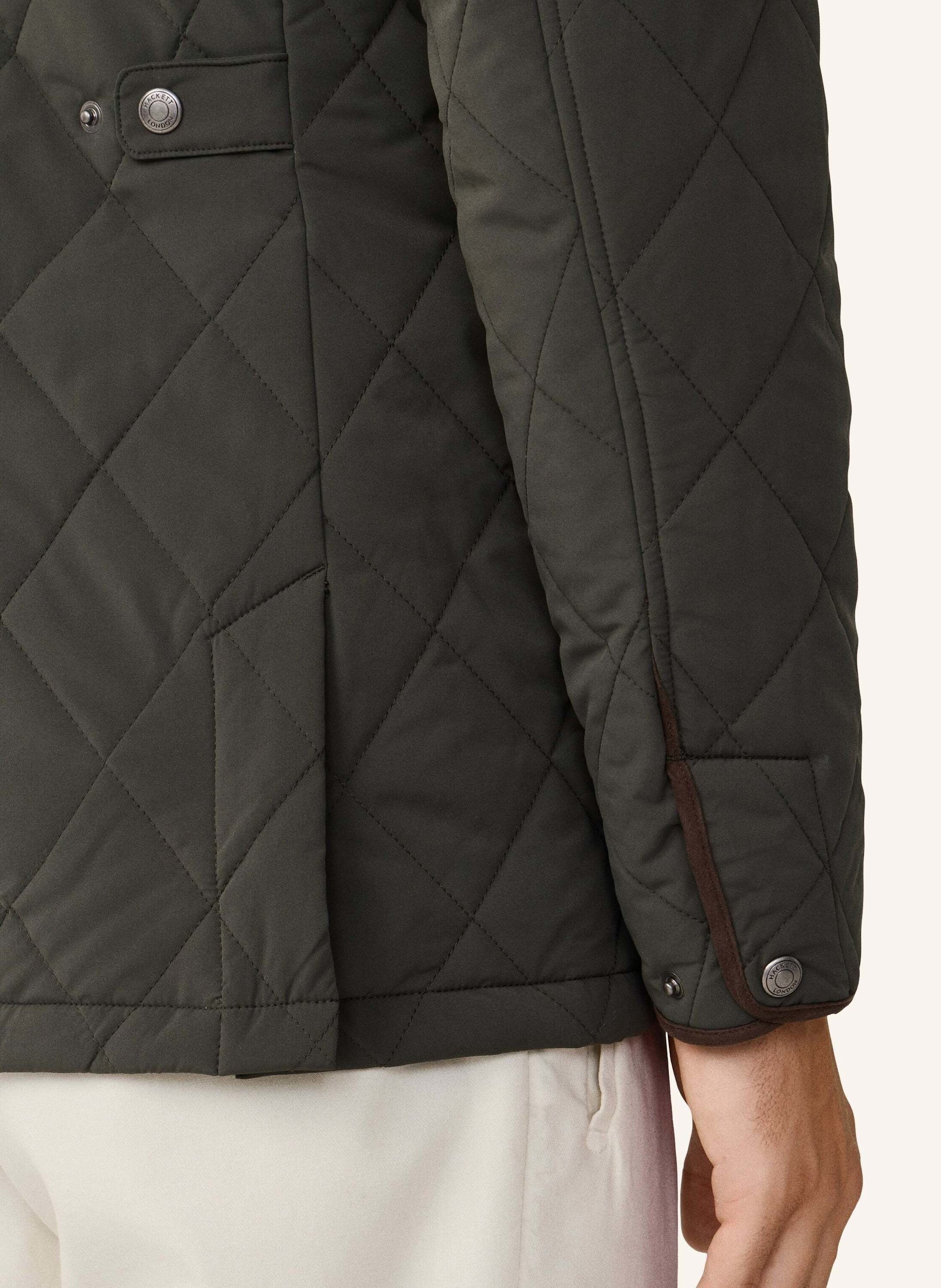 Thumbnail - Hackett London Fieldjacket Quilted Jkt gruen