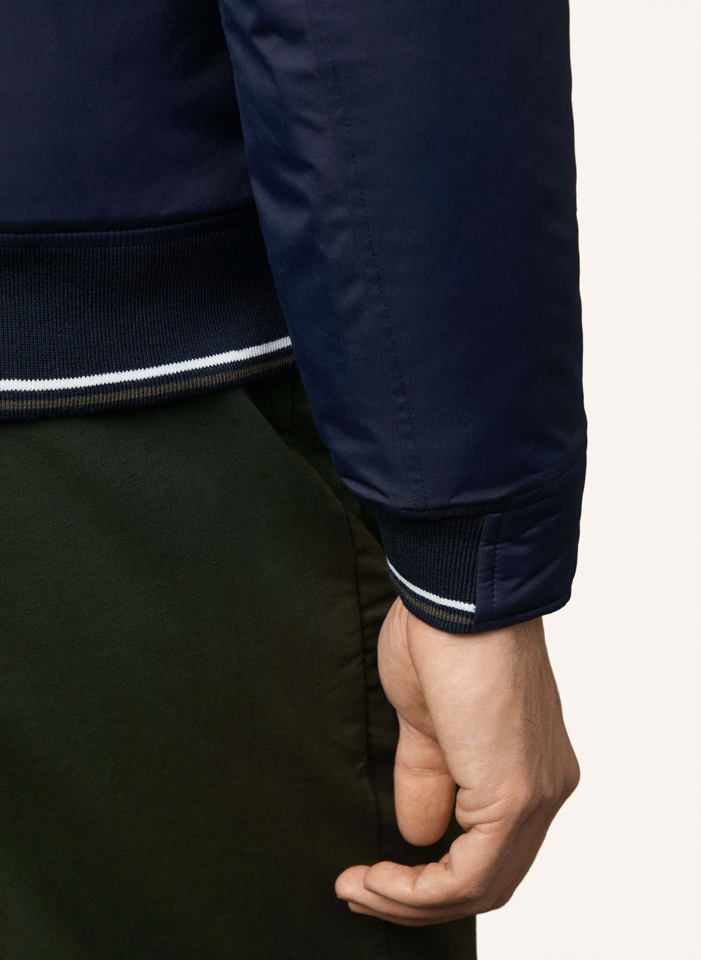 Thumbnail - Hackett London Fieldjacket Heritage Logo Blouson blau