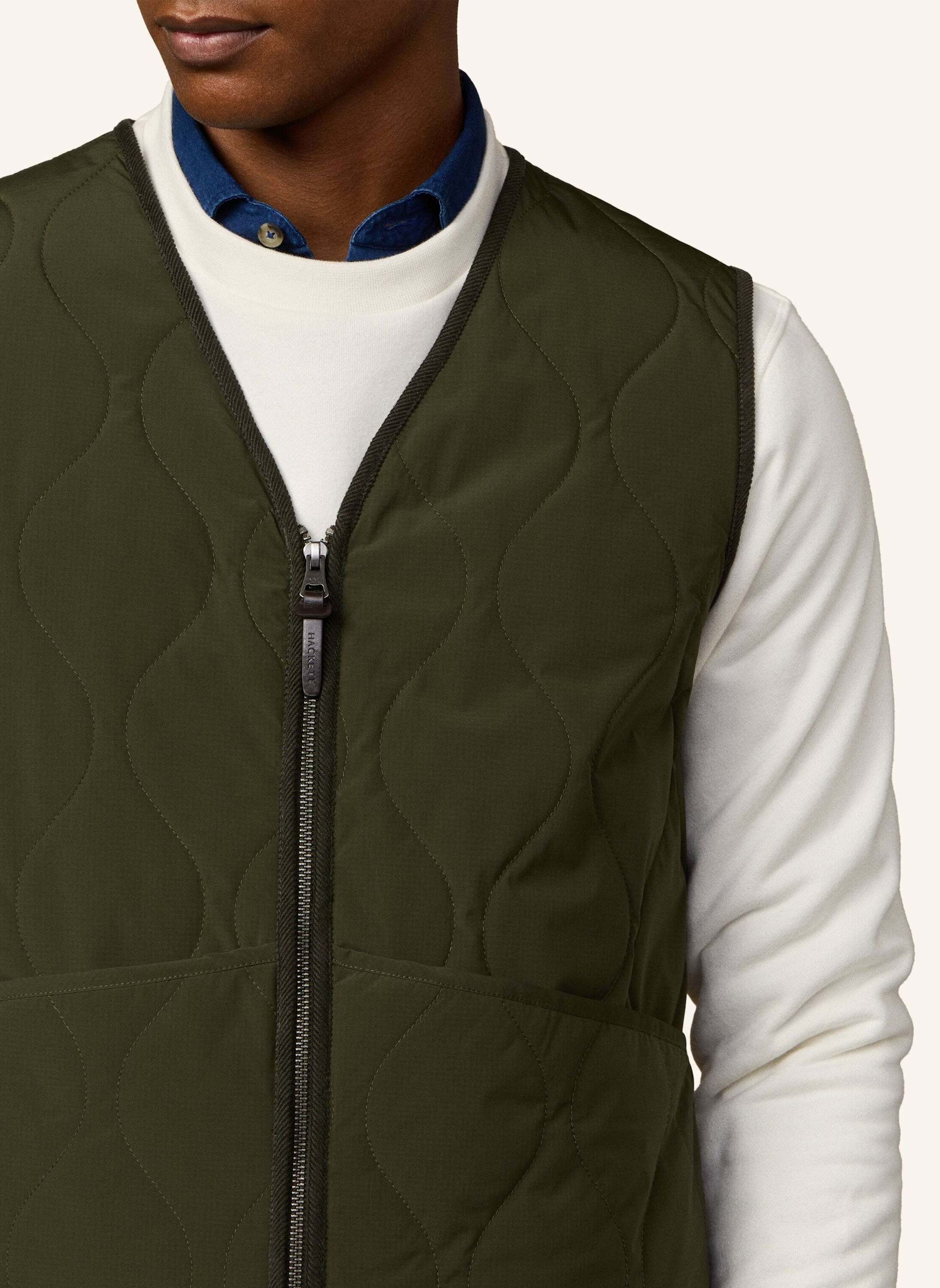 Thumbnail - Hackett London Gilet H Trail Vest gruen