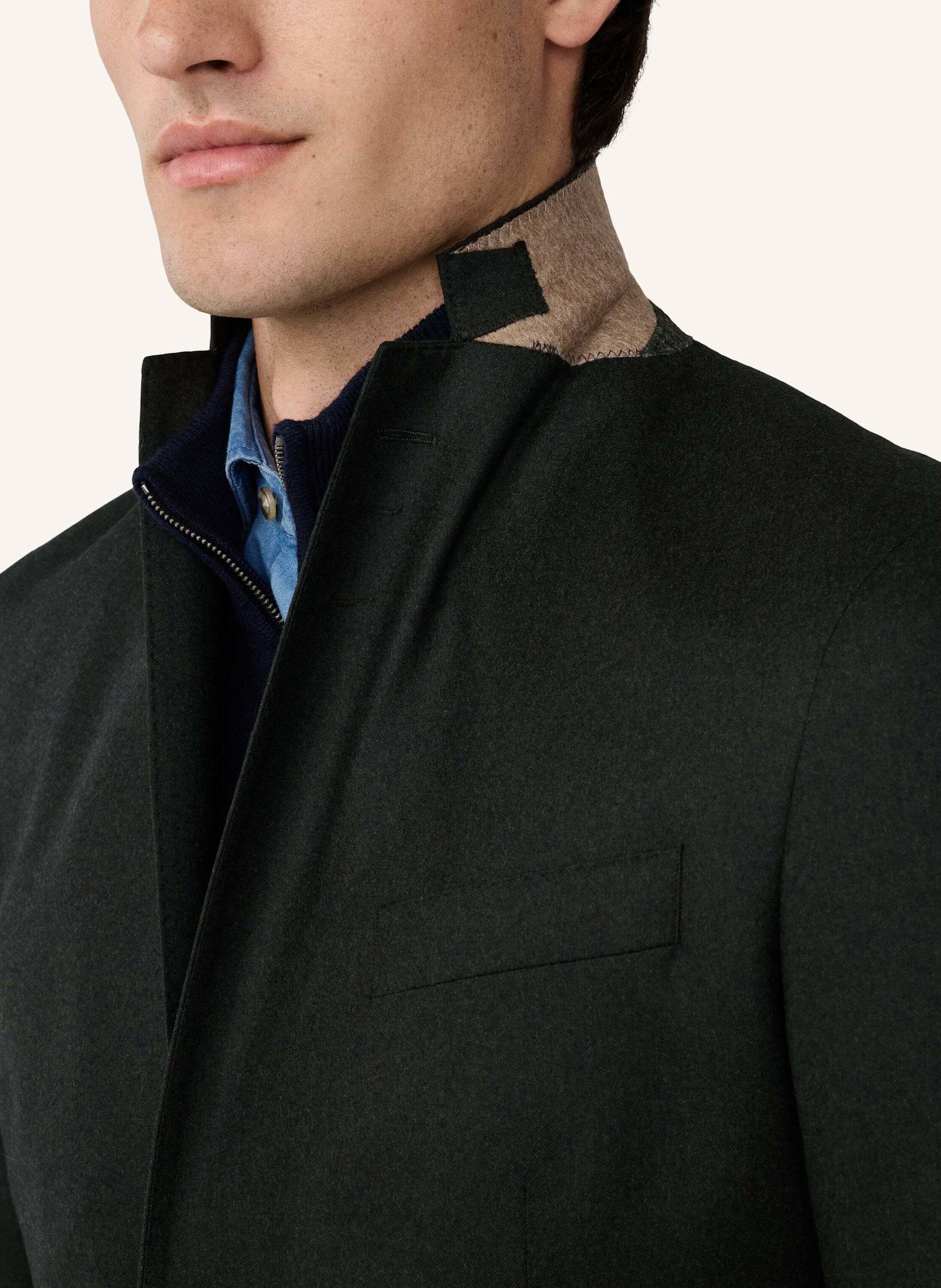 Thumbnail - Hackett London Blazer Performance Flannel gruen