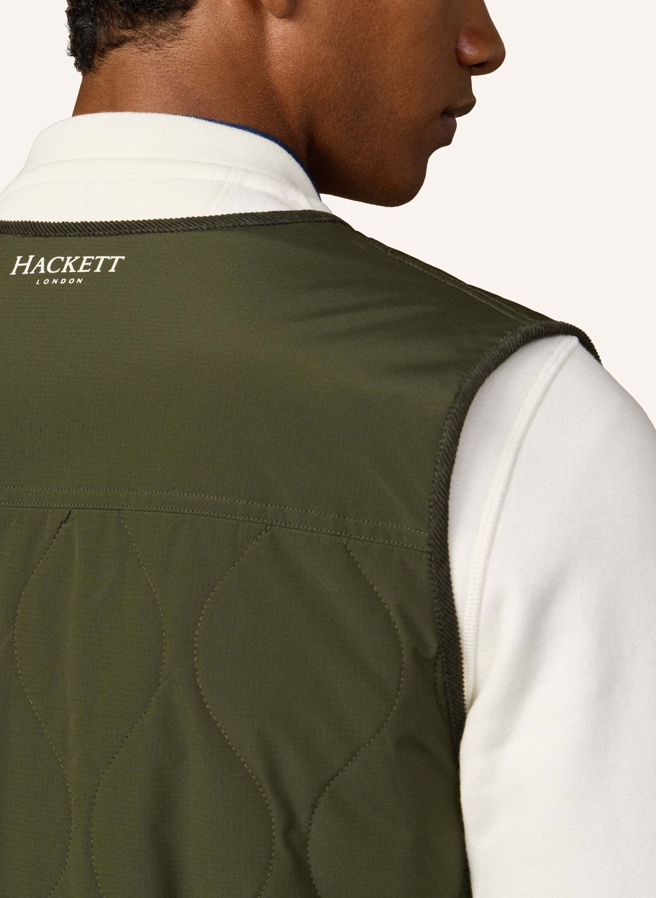 Thumbnail - Hackett London Gilet H Trail Vest gruen