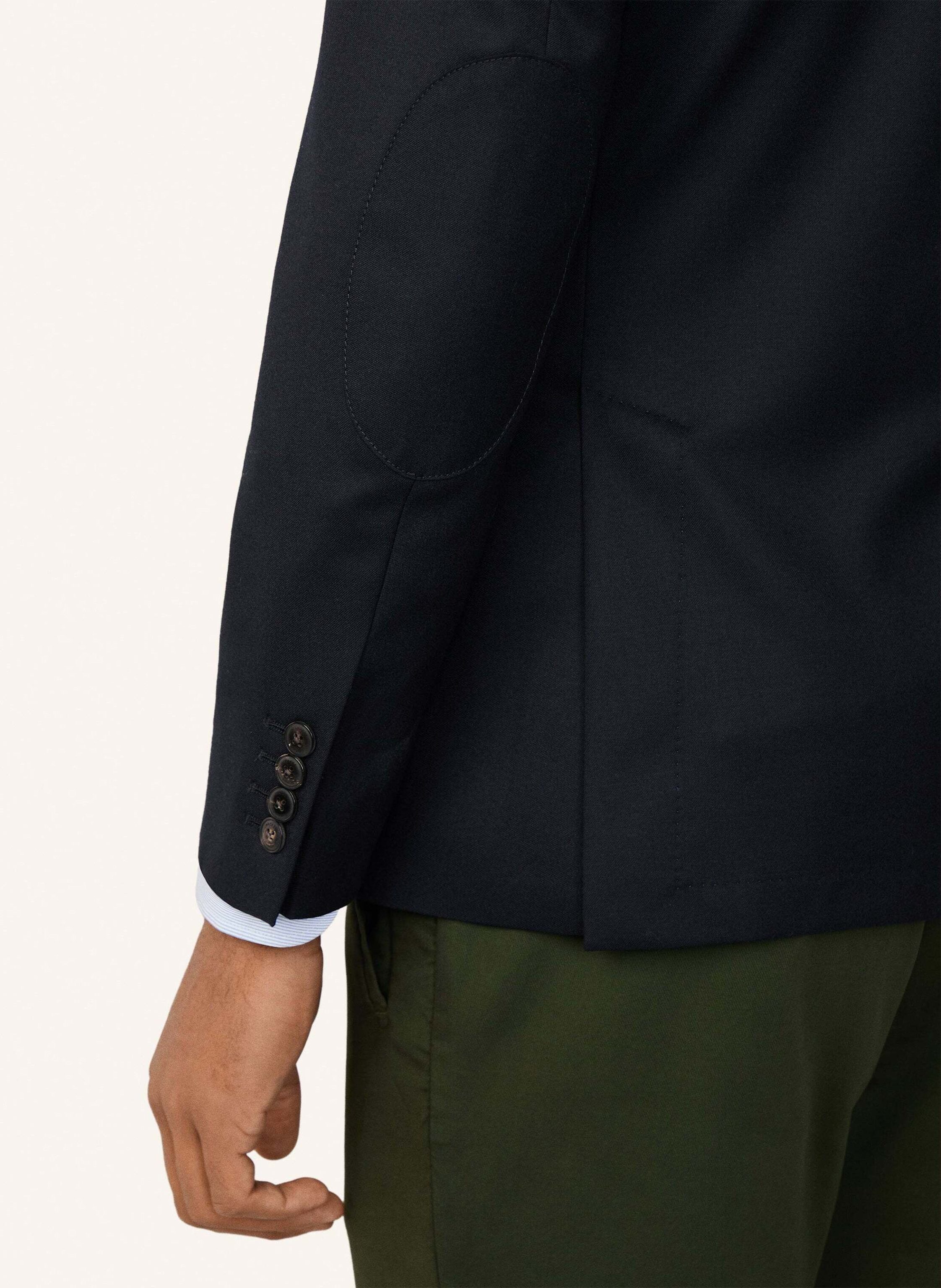 Thumbnail - Hackett London Sakko Performance Flannel blau