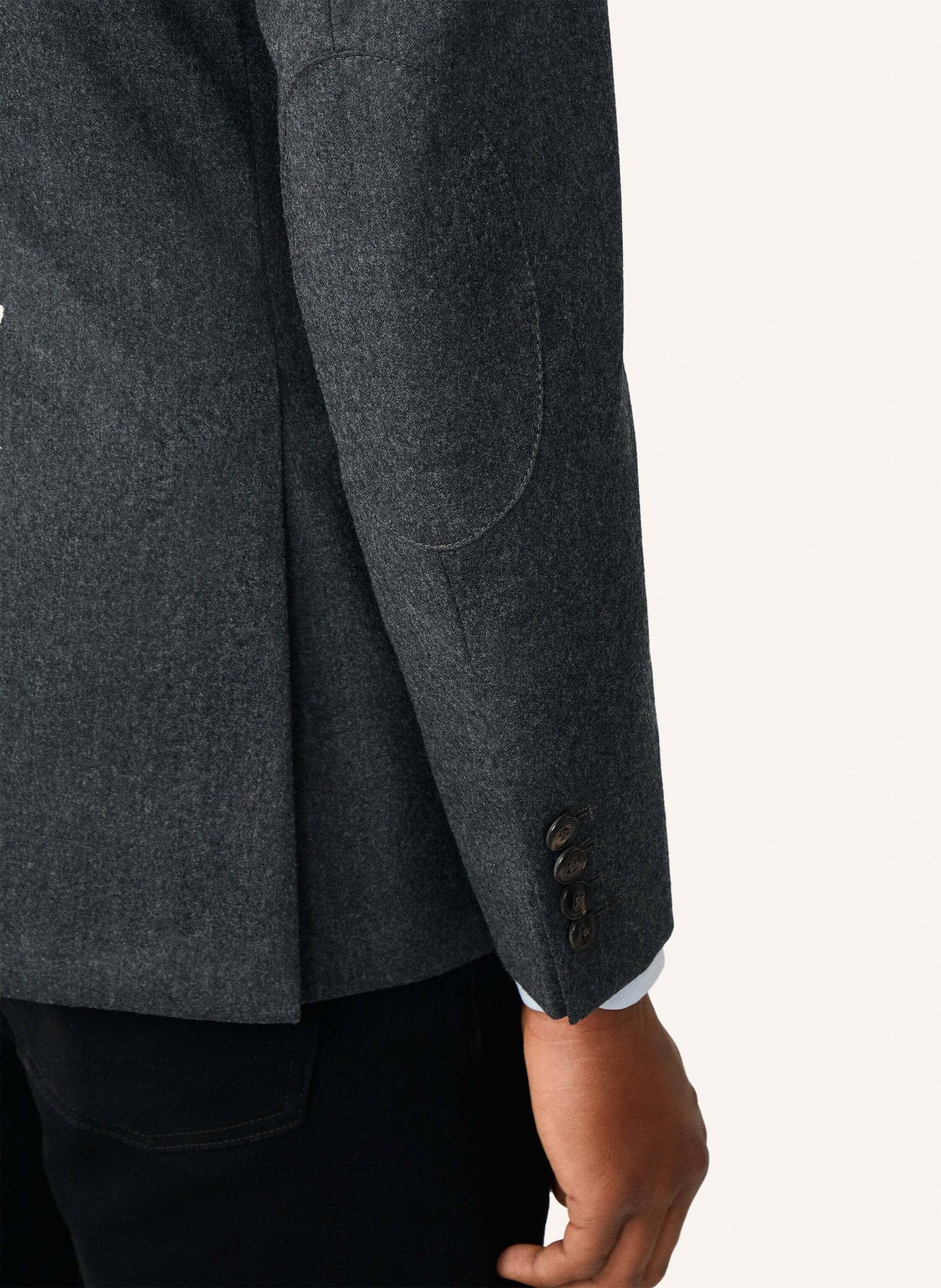 Thumbnail - Hackett London Blazer Performance Flannel grau