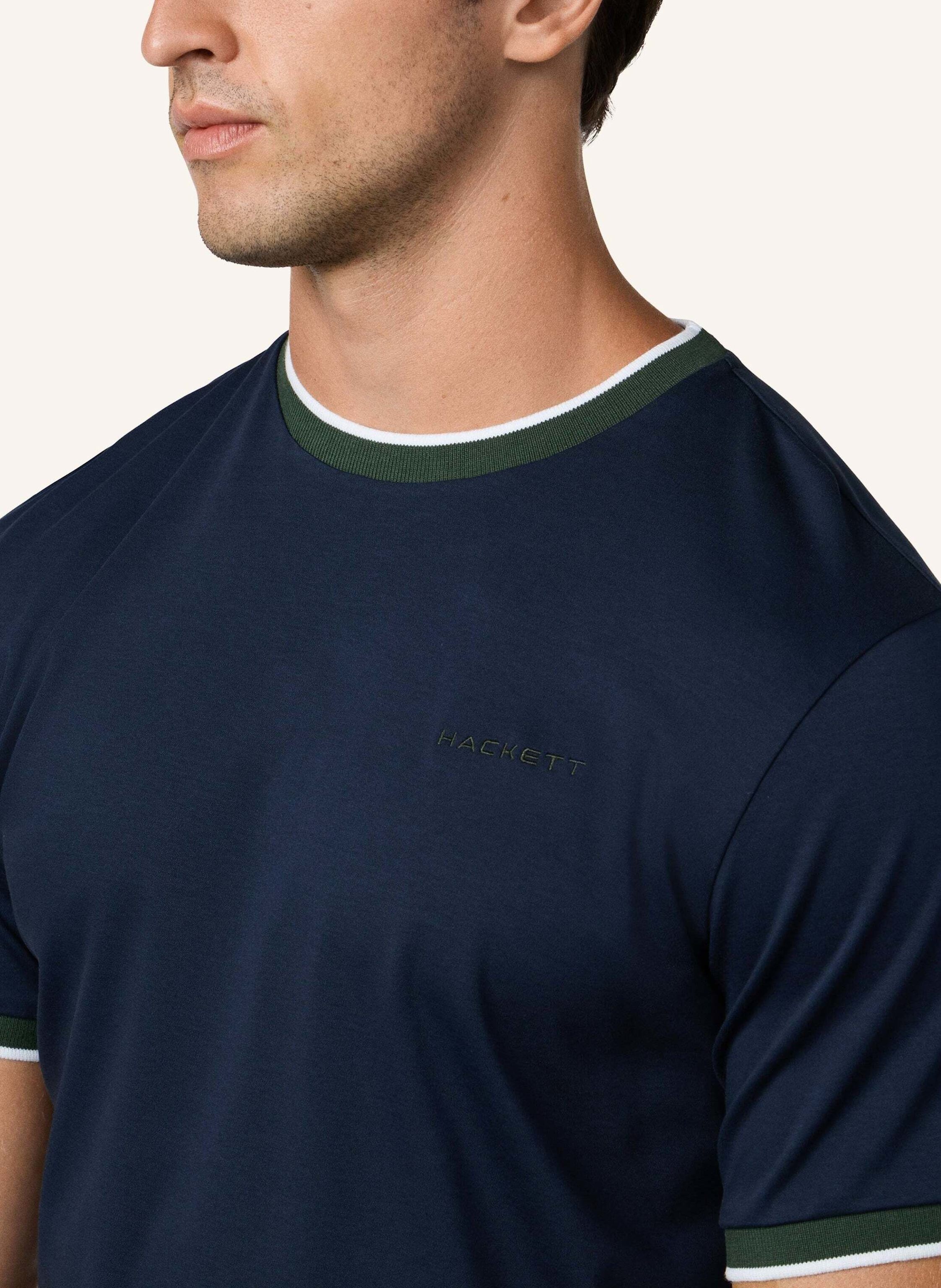 Thumbnail - Hackett London T-Shirt Hs Club Collar Tee blau
