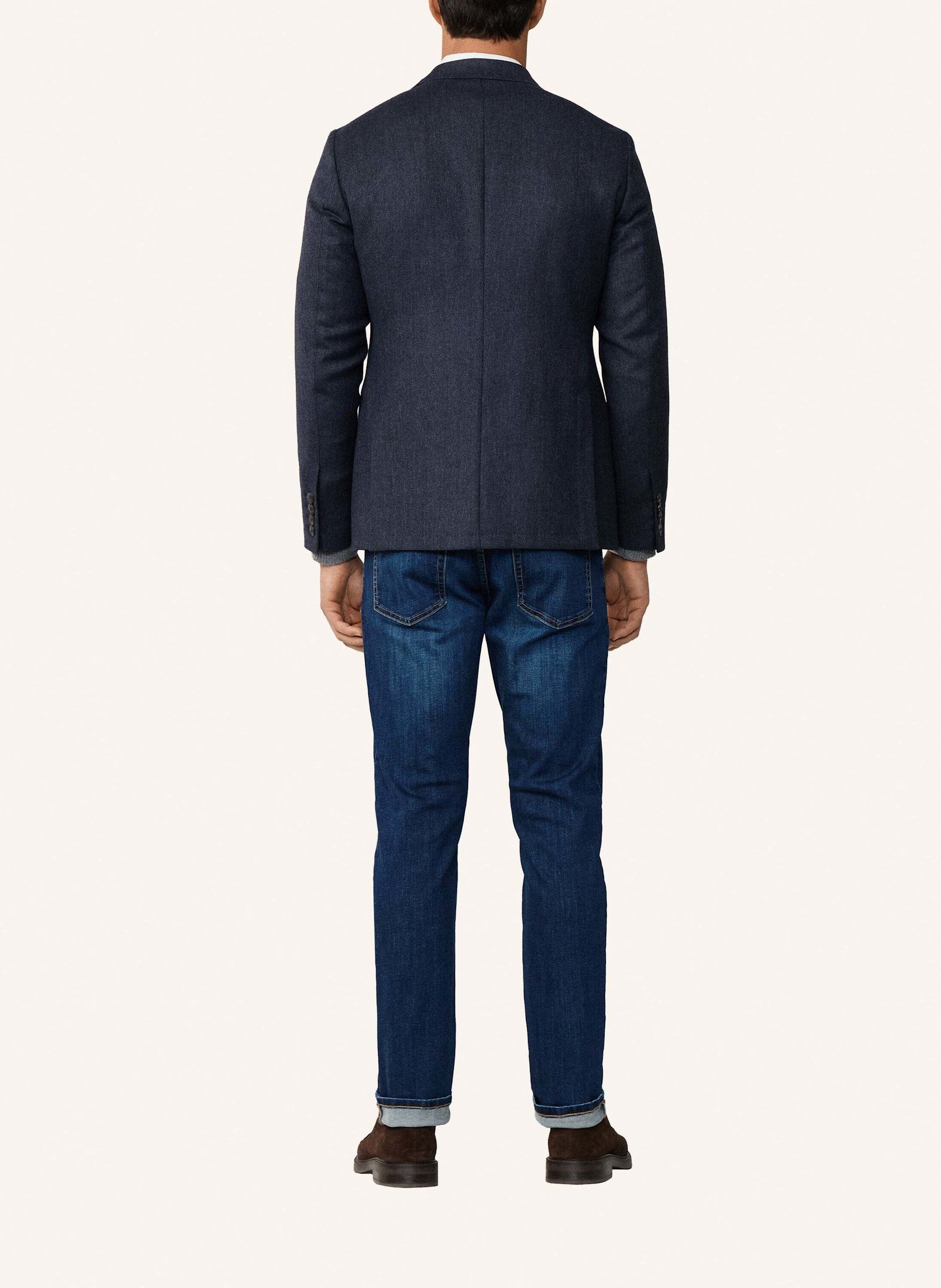 Thumbnail - Hackett London Blazer Wool Hbone Jkt blau
