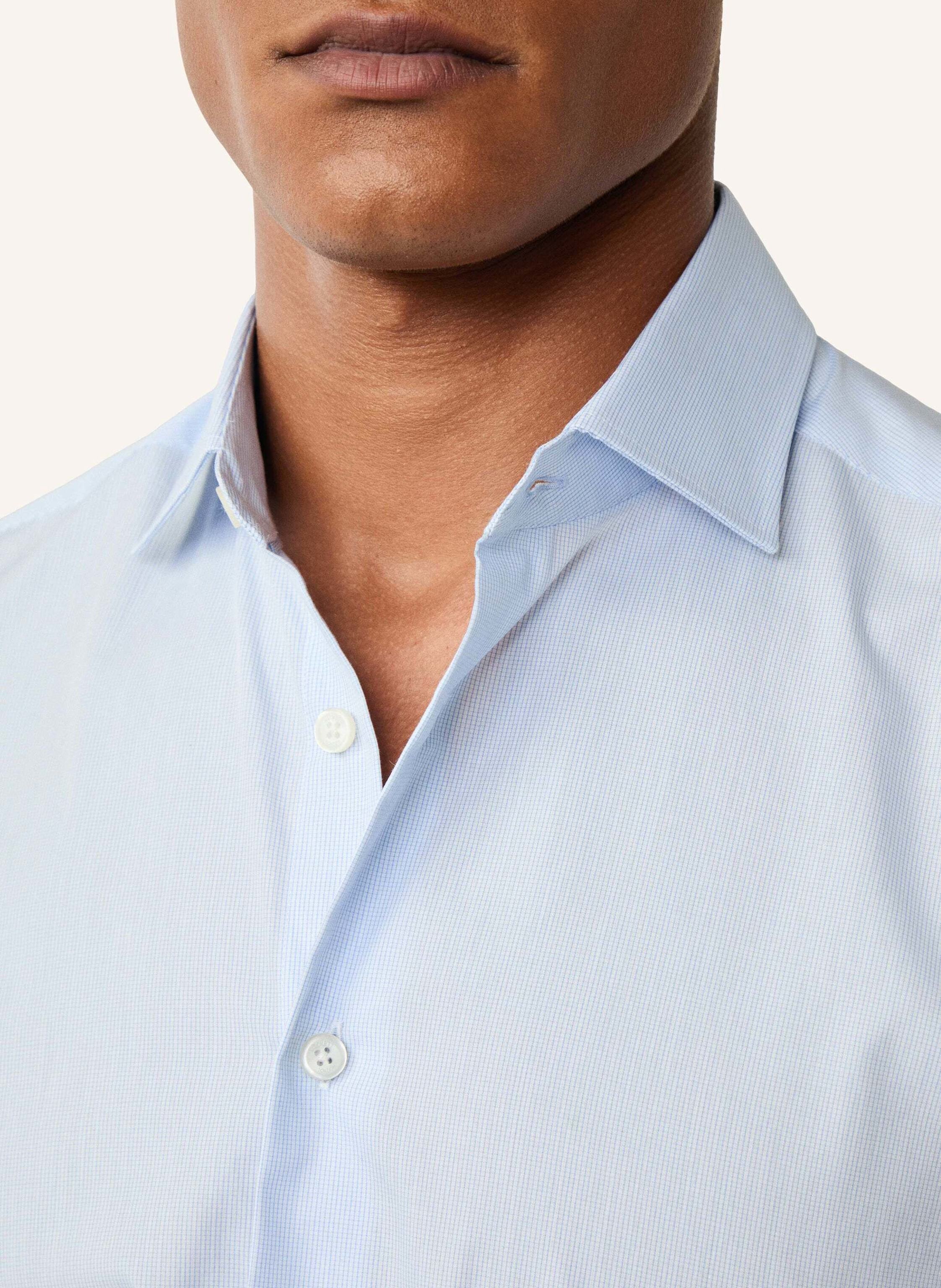 Thumbnail - Hackett London Freizeithemd Magic Shirt Check blau