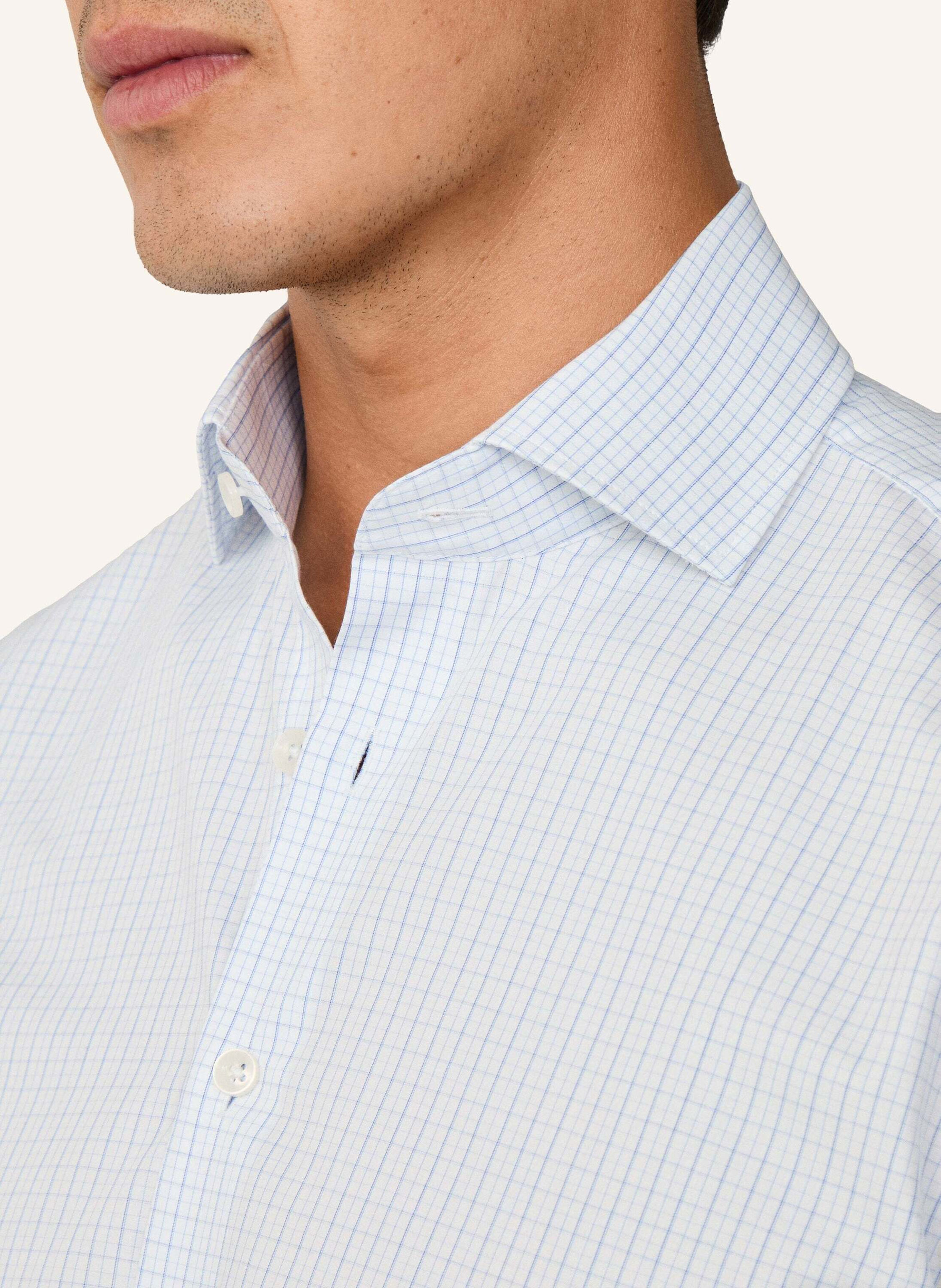 Thumbnail - Hackett London Freizeithemd Formal Graph Chk blau