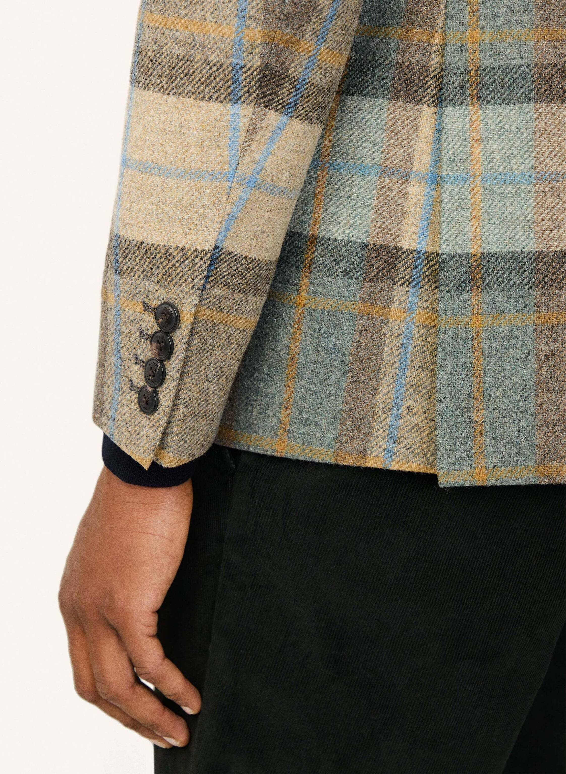 Thumbnail - Hackett London Blazer Country Tweed beige