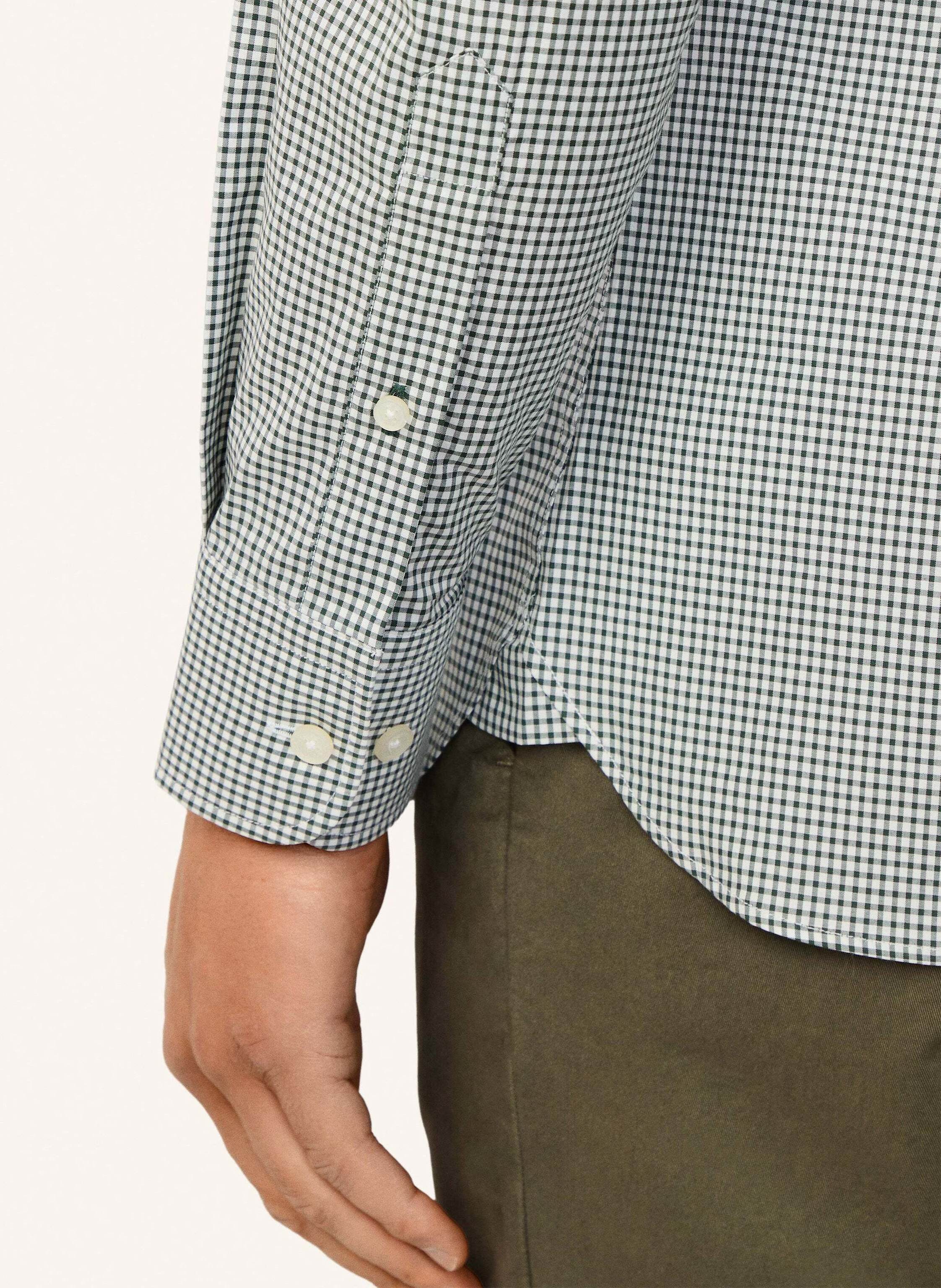 Thumbnail - Hackett London Freizeithemd Ess Gingham gruen
