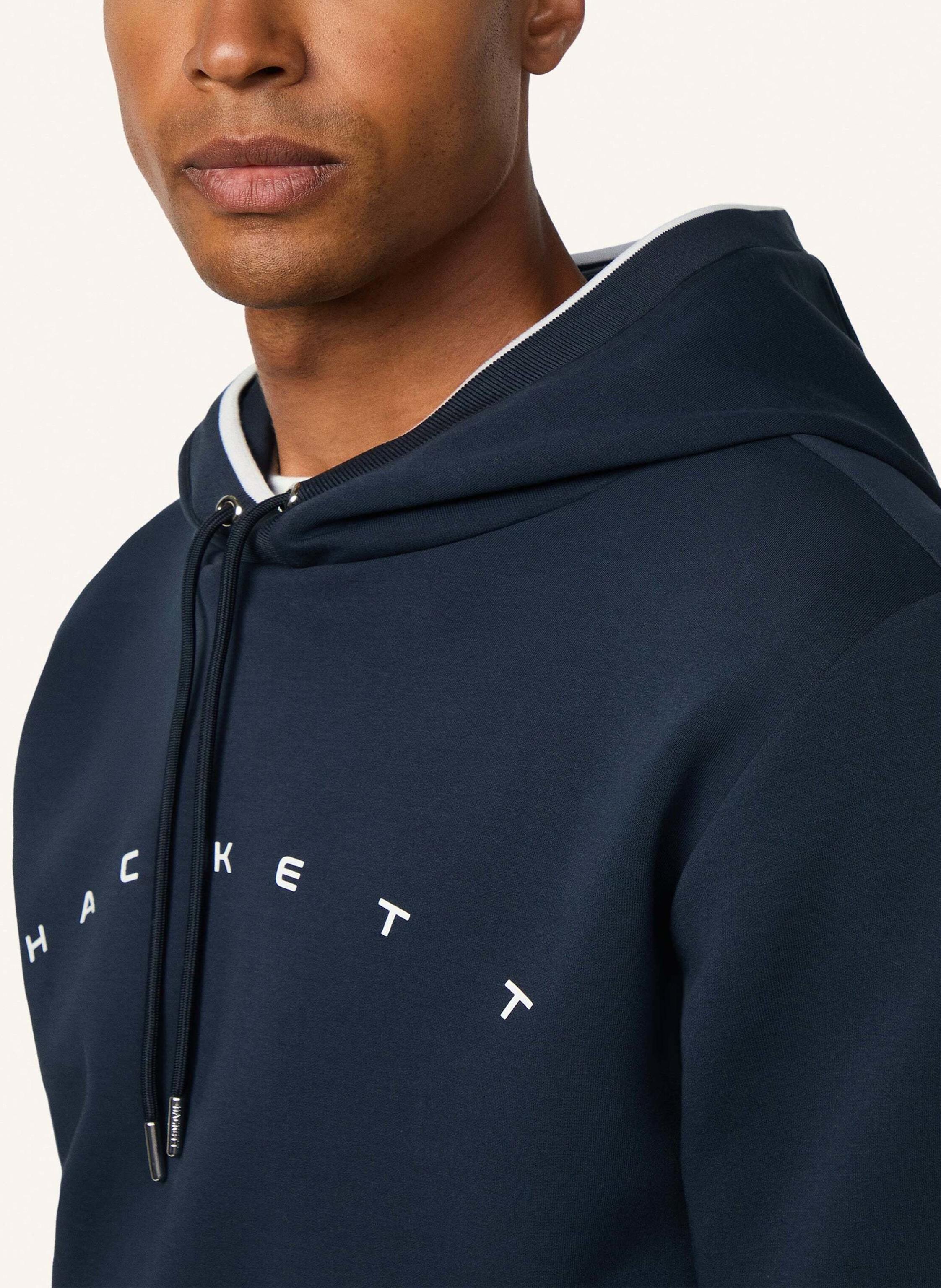 Thumbnail - Hackett London Hoodieshirt Hs Sporting Club Hdy blau