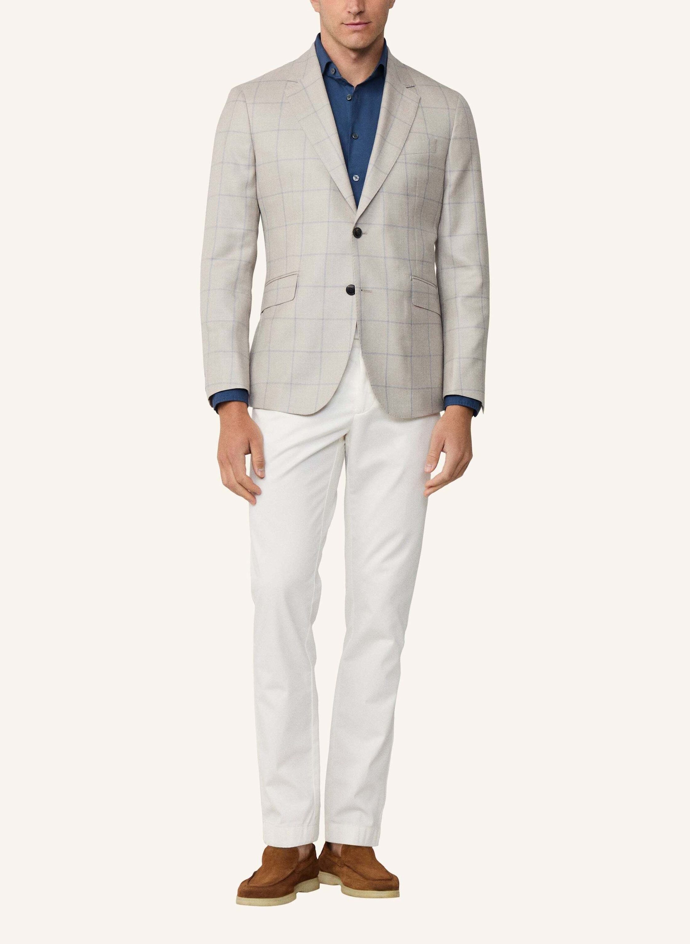 Thumbnail - Hackett London Blazer Beige Wl/Sl/Li Wpane beige